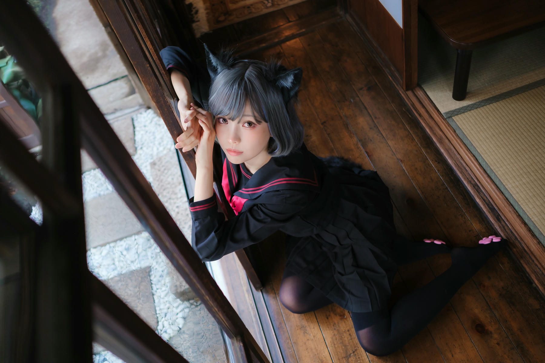ElyEE子 NO.143 April-Tier 3 [113P5V 424MB]-C.Veranda Black Cat緣廊黑貓_第2集