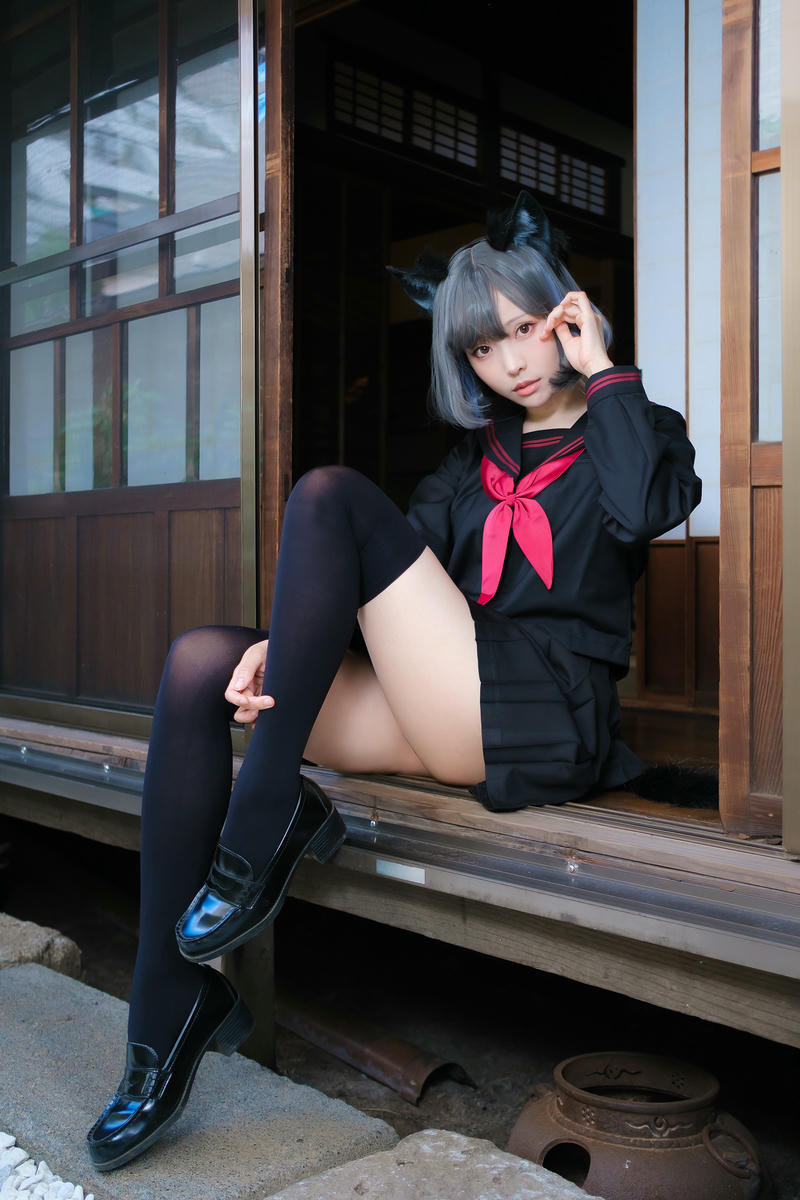 ElyEE子 NO.143 April-Tier 3 [113P5V 424MB]-C.Veranda Black Cat緣廊黑貓_第1集