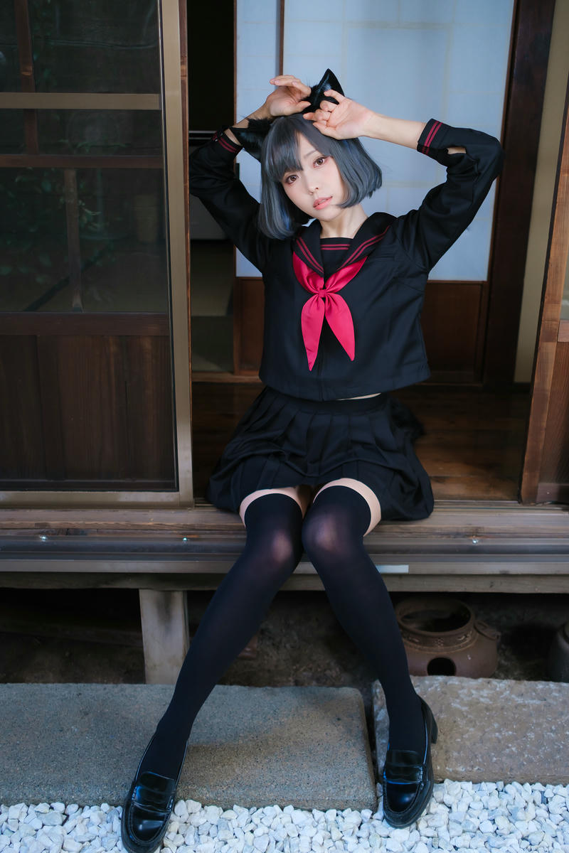 ElyEE子 NO.143 April-Tier 3 [113P5V 424MB]-C.Veranda Black Cat緣廊黑貓_第1集