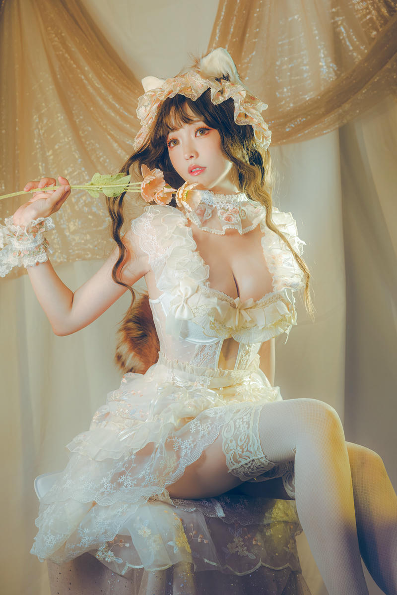 ElyEE子 NO.145 May-Tier 3 [70P 188MB]-C.Red panda~Lingerie小熊貓古典蕾絲_第1集