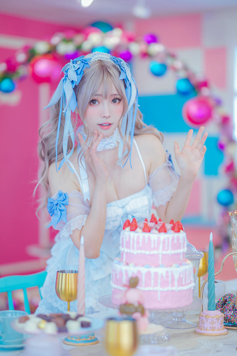 ElyEE子 NO.151 July-Tier 3 B.Blue Ribbon Sweets藍絲帶甜點 [26P3V-100MB]_第1集