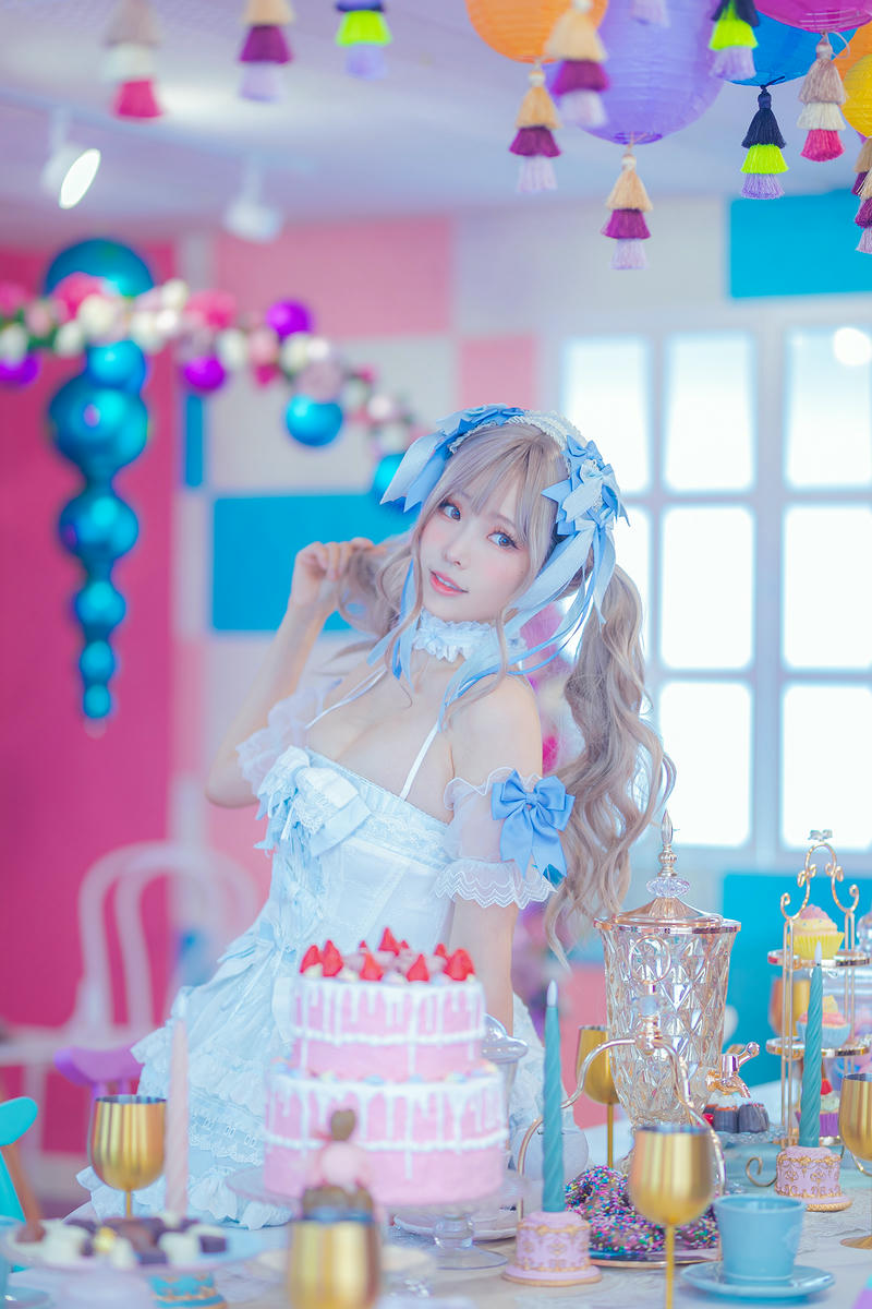 ElyEE子 NO.151 July-Tier 3 B.Blue Ribbon Sweets藍絲帶甜點 [26P3V-100MB]_第1集