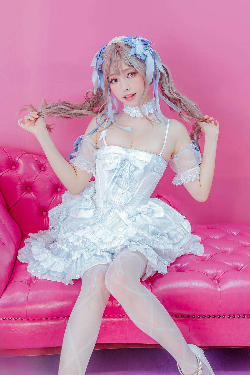 ElyEE子 NO.151 July-Tier 3 B.Blue Ribbon Sweets藍絲帶甜點 [26P3V-100MB]_第1集