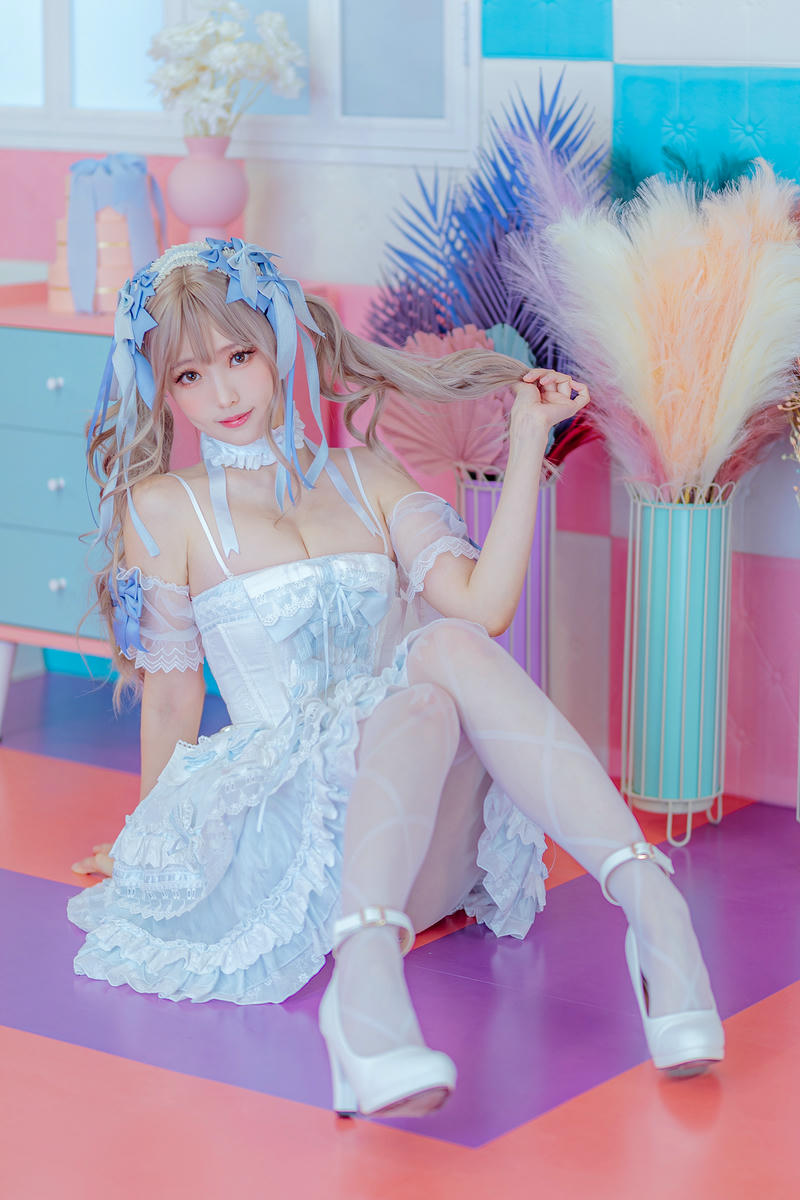 ElyEE子 NO.151 July-Tier 3 B.Blue Ribbon Sweets藍絲帶甜點 [26P3V-100MB]_第2集