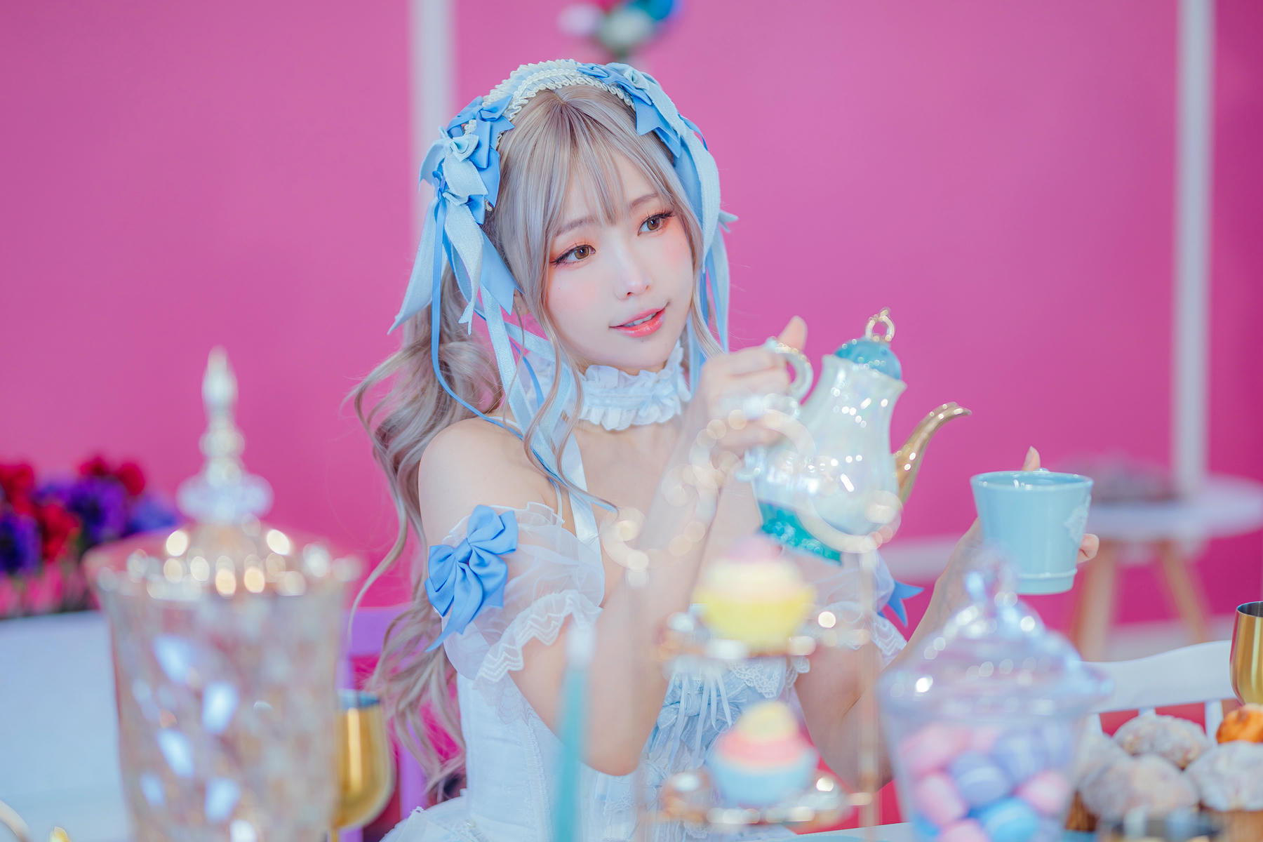 ElyEE子 NO.151 July-Tier 3 B.Blue Ribbon Sweets藍絲帶甜點 [26P3V-100MB]_第1集