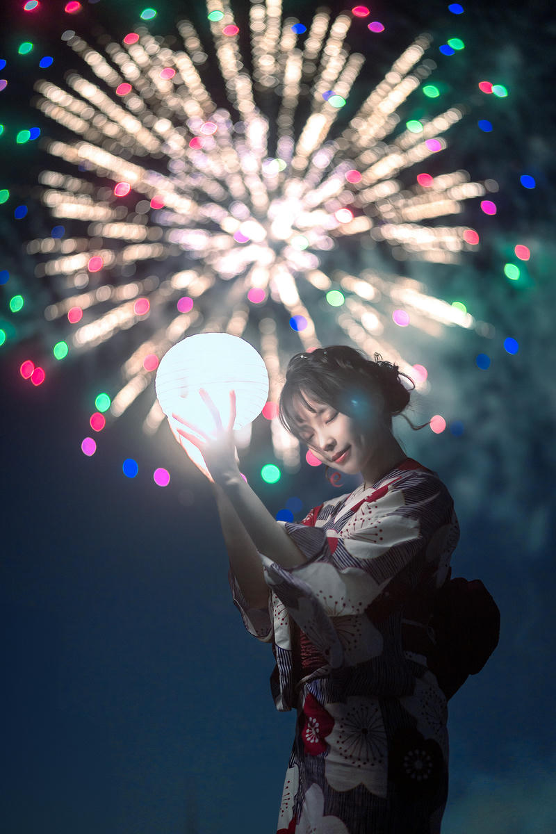 ElyEE子 NO.154 Aug-Tier 3 [110P9V-745MB]-B.Summer Night Fireworks夏夜花火 [41P6V-479MB]_第2集