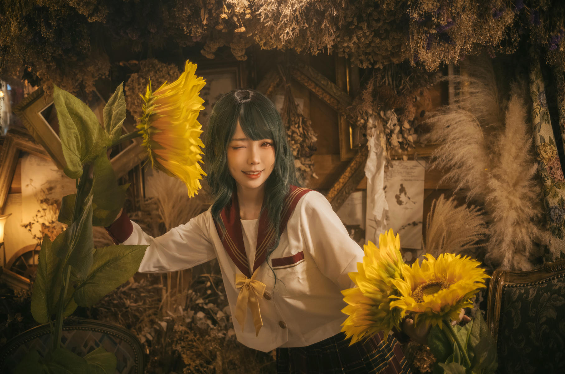 ElyEE子 NO.155 2024.September-Tier 4 [114P5V 486MB]-Kazami Yuuka ~ Uniform幽香制服_第2集