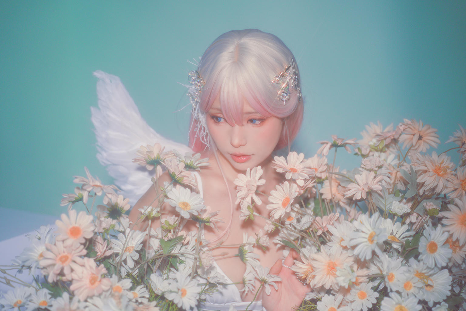 ElyEE子 NO.156 2024年10月订阅 (1／3套) Plant Angel植天使[36P-1V-95.9M]_第2集