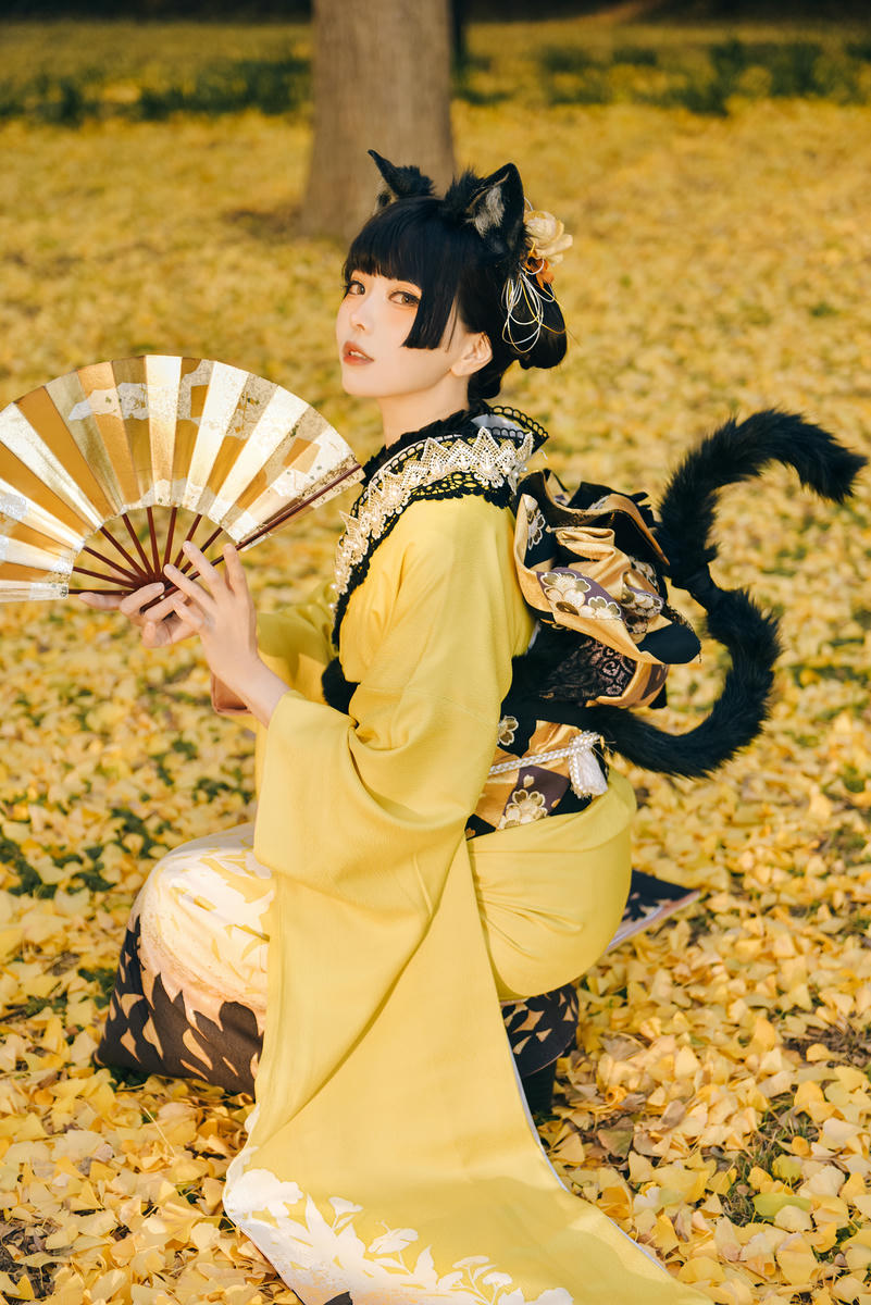 ElyEE子 NO.159 2024.November-Tier 4 [70P12V 300MB]-Ginkgo Black Cat銀杏黑貓_第1集