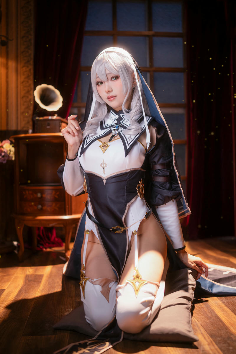 ElyEE子 NO.164 Shirogane noel~Nun [27P13V 206MB]_第1集
