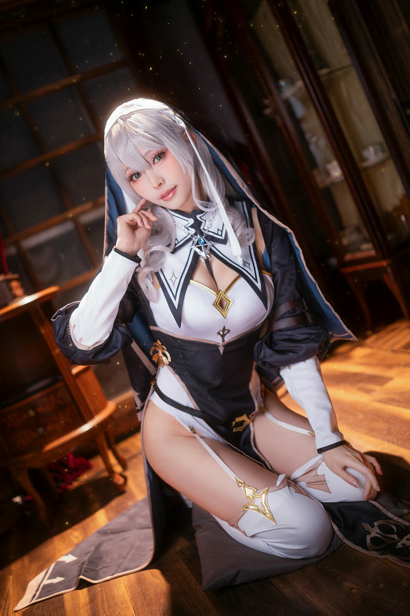 ElyEE子 NO.164 Shirogane noel~Nun [27P13V 206MB]_第2集