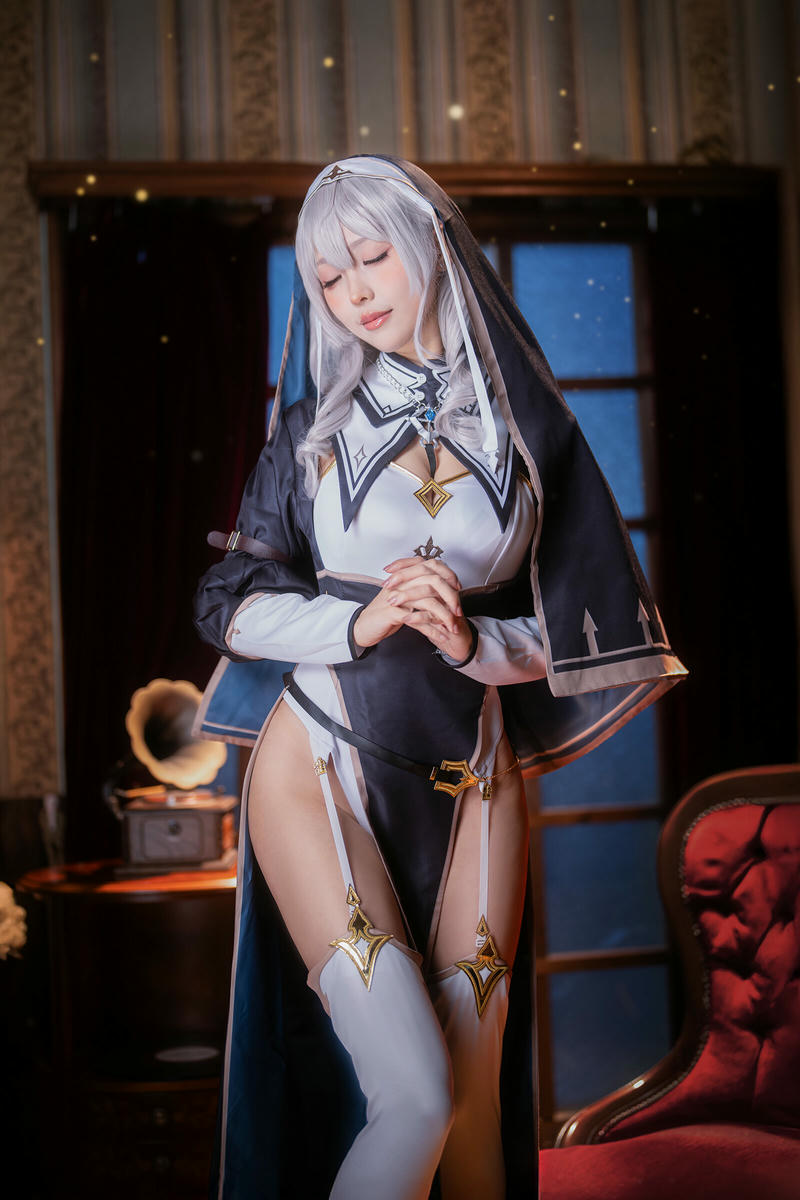 ElyEE子 NO.164 Shirogane noel~Nun [27P13V 206MB]_第2集