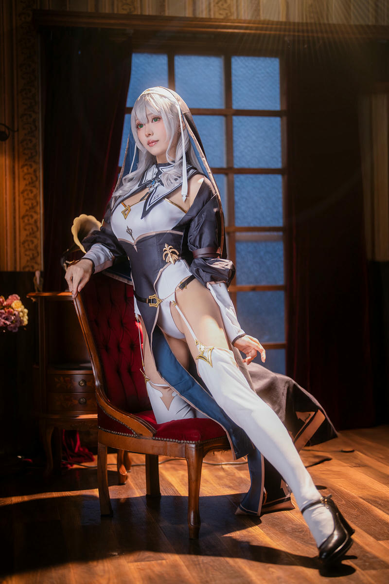 ElyEE子 NO.164 Shirogane noel~Nun [27P13V 206MB]_第2集