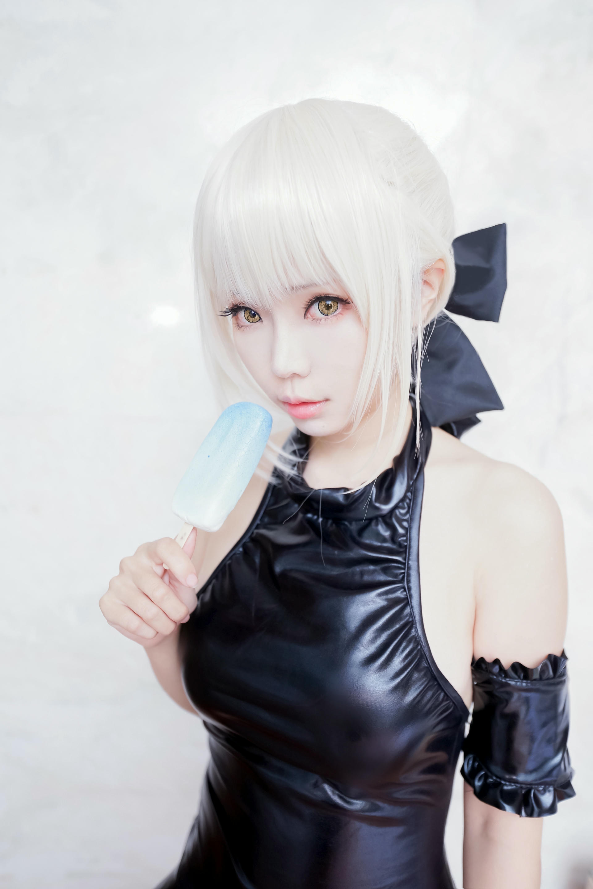 ElyEE子 NO.037 黑皮泳裙 [15P 40.88 MB]_第1集