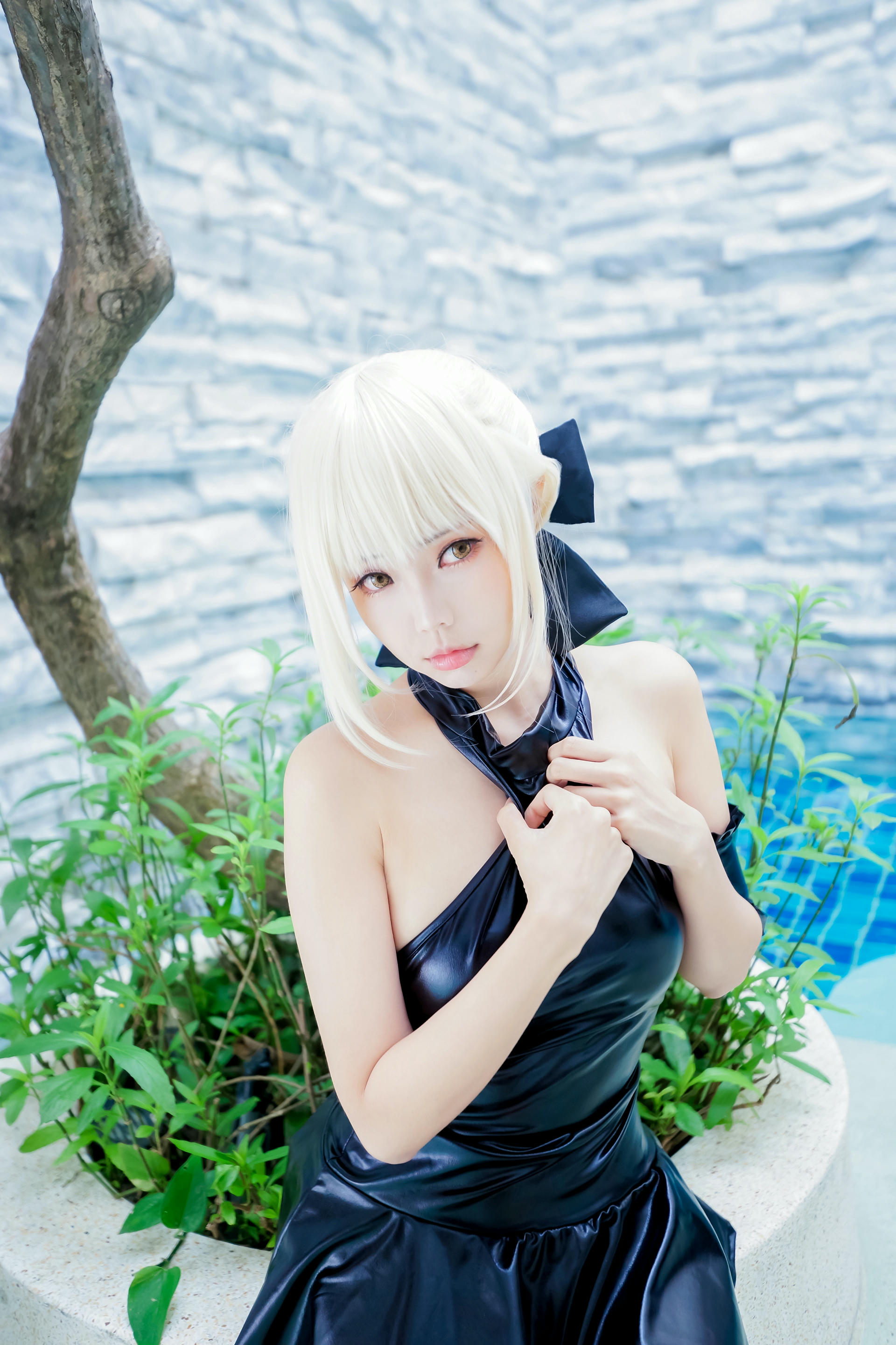 ElyEE子 NO.037 黑皮泳裙 [15P 40.88 MB]_第1集