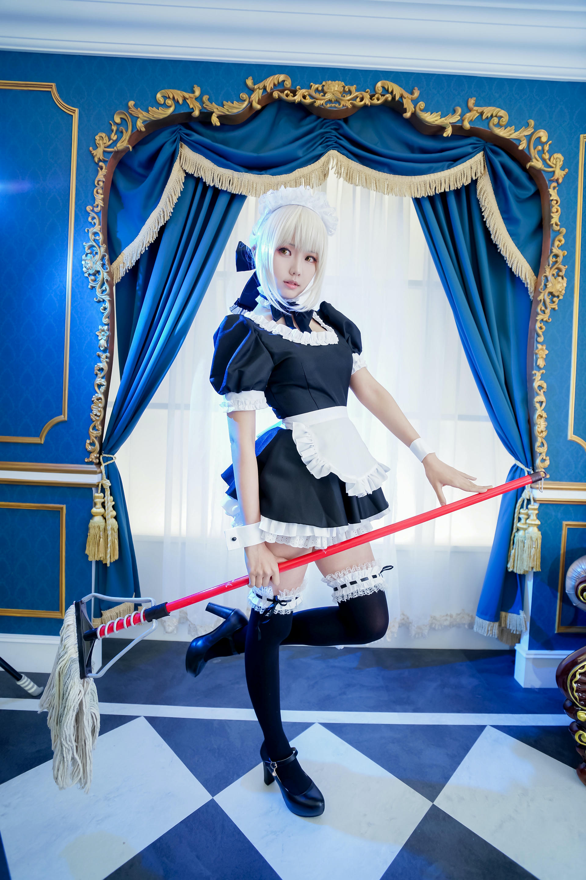 ElyEE子 NO.038 saber-女仆 [17P 55.75 MB]_第1集
