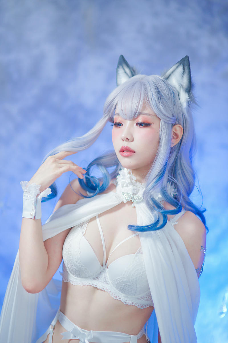 ElyEE子 NO.043 猫耳白丝带 [54P 165.28 MB]_第3集