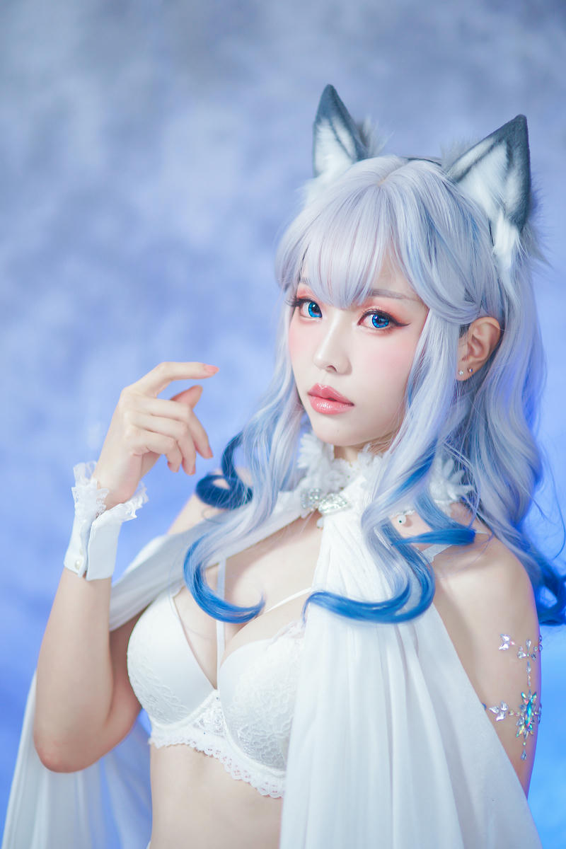 ElyEE子 NO.043 猫耳白丝带 [54P 165.28 MB]_第3集