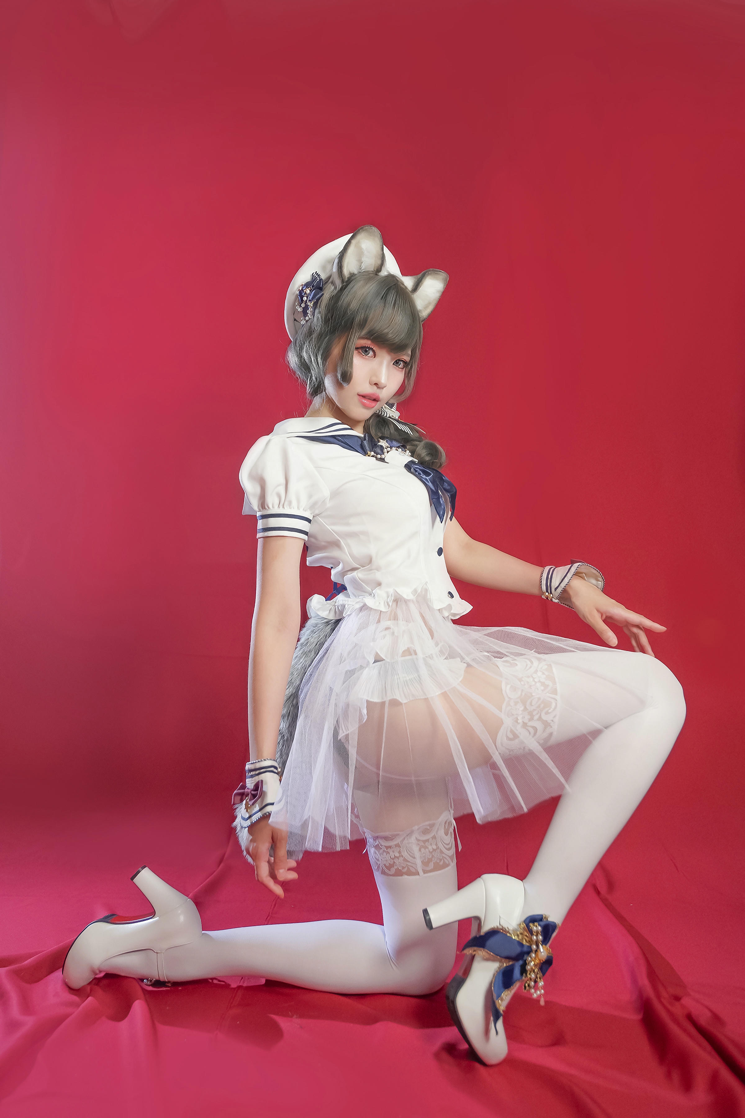 ElyEE子 NO.048 灰太狼-jk [22P 106.32 MB]_第1集