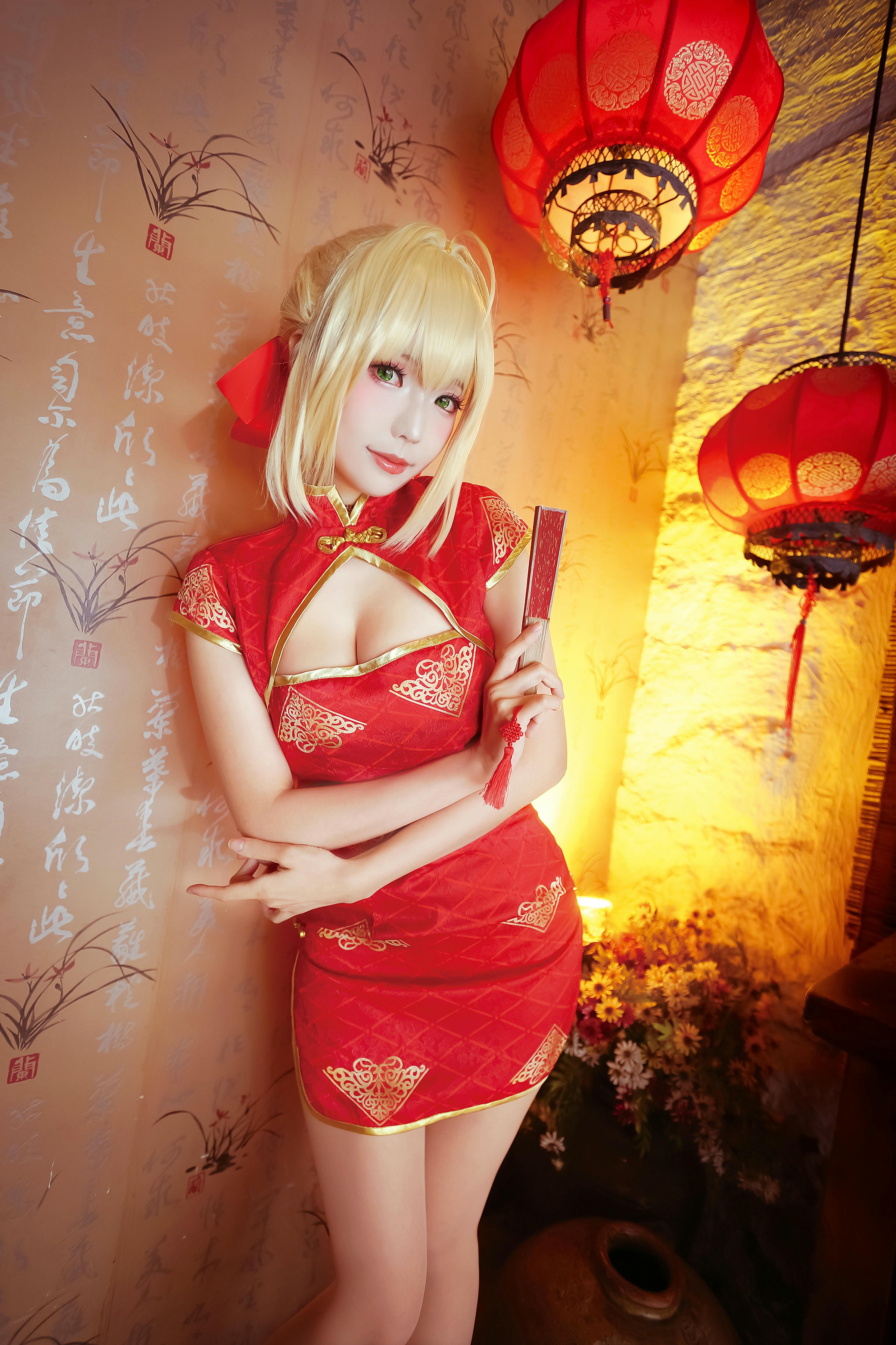 ElyEE子 NO.061 saber-红旗袍 [21P 128.81 MB]_第1集