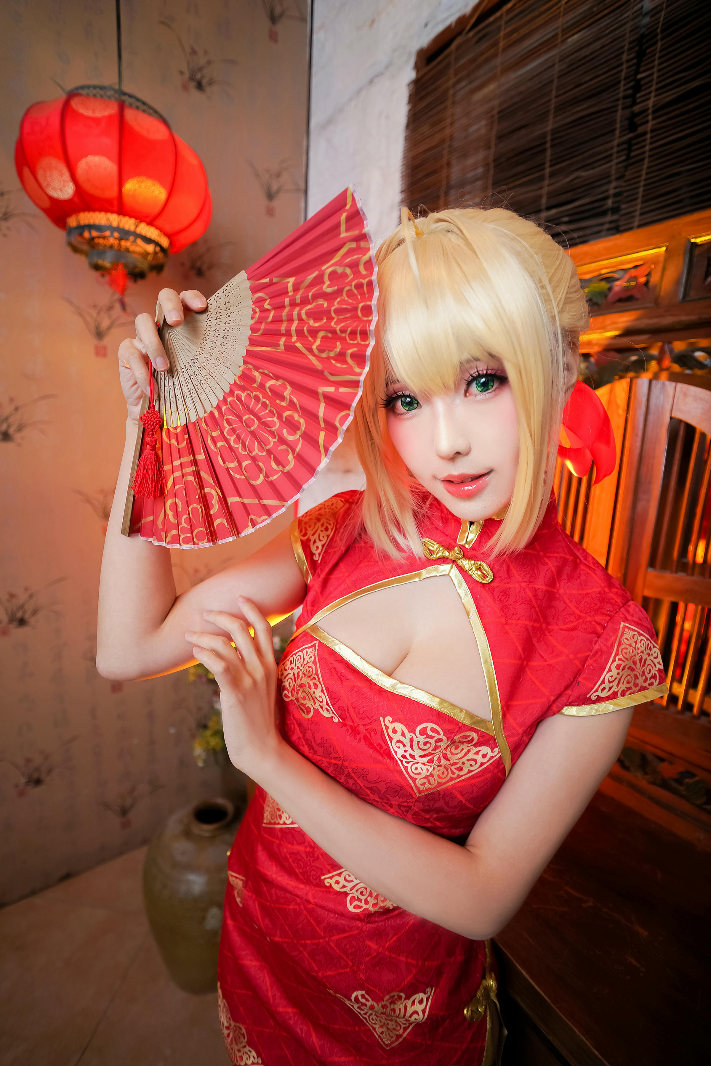 ElyEE子 NO.061 saber-红旗袍 [21P 128.81 MB]_第1集