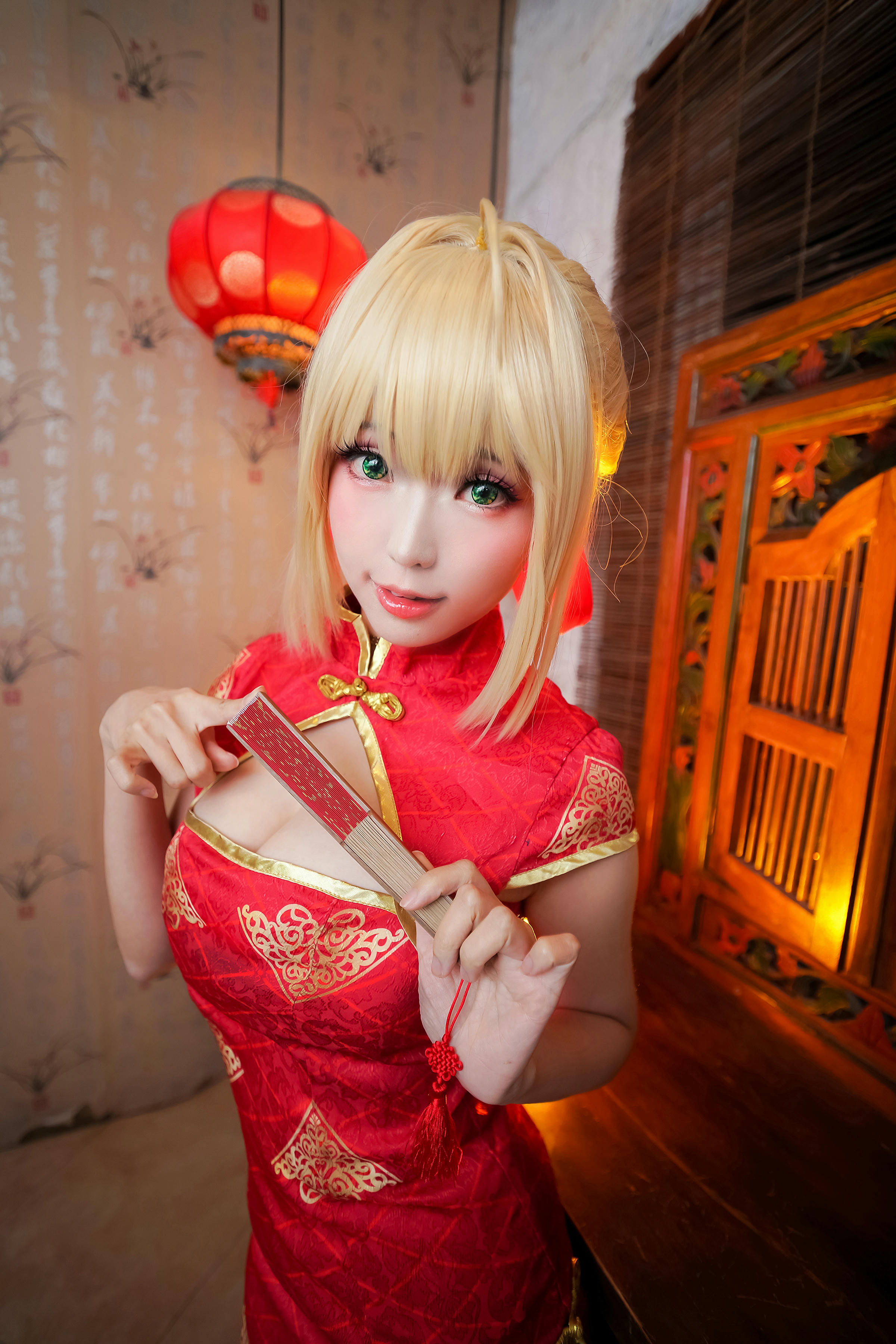 ElyEE子 NO.061 saber-红旗袍 [21P 128.81 MB]_第1集