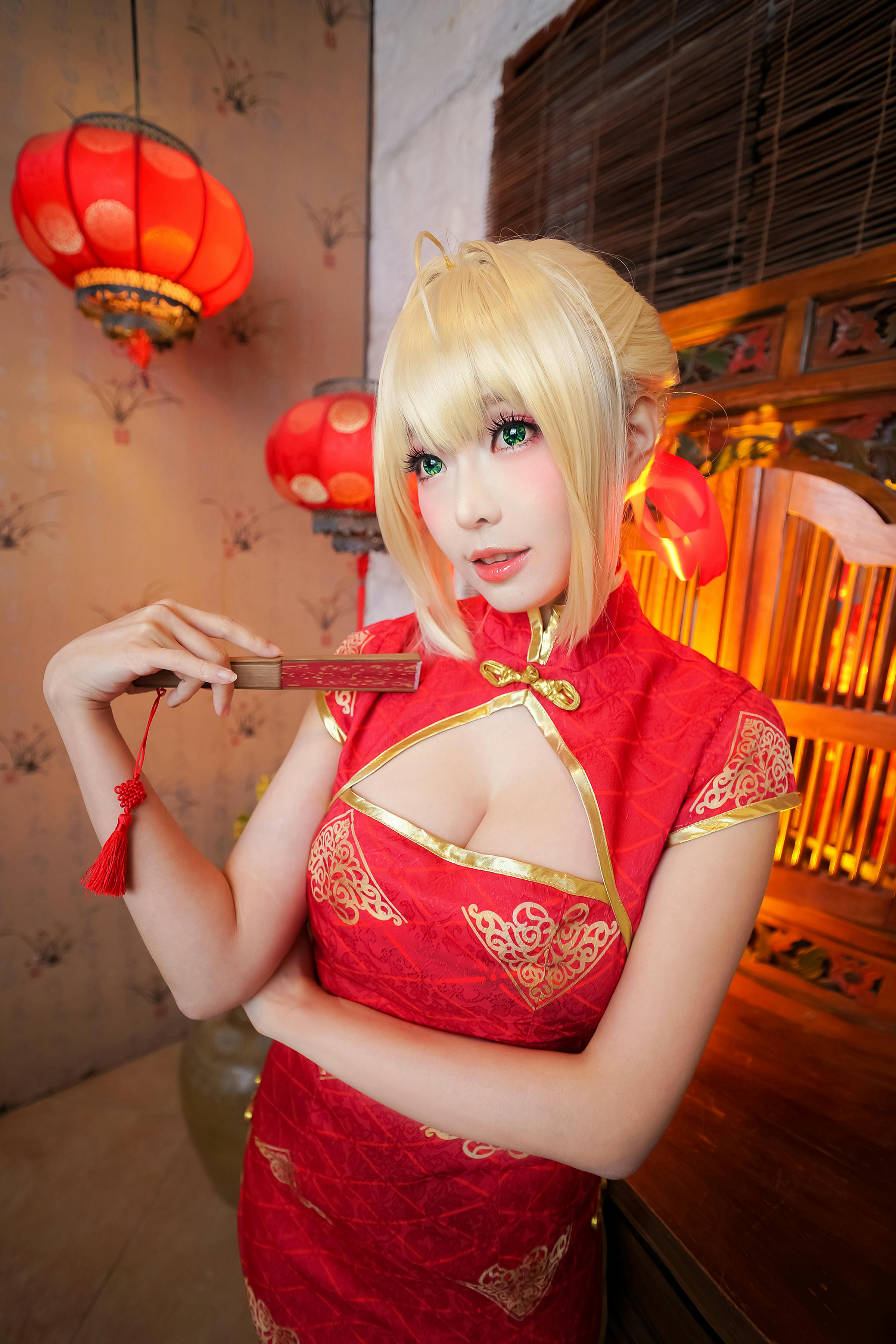 ElyEE子 NO.061 saber-红旗袍 [21P 128.81 MB]_第2集