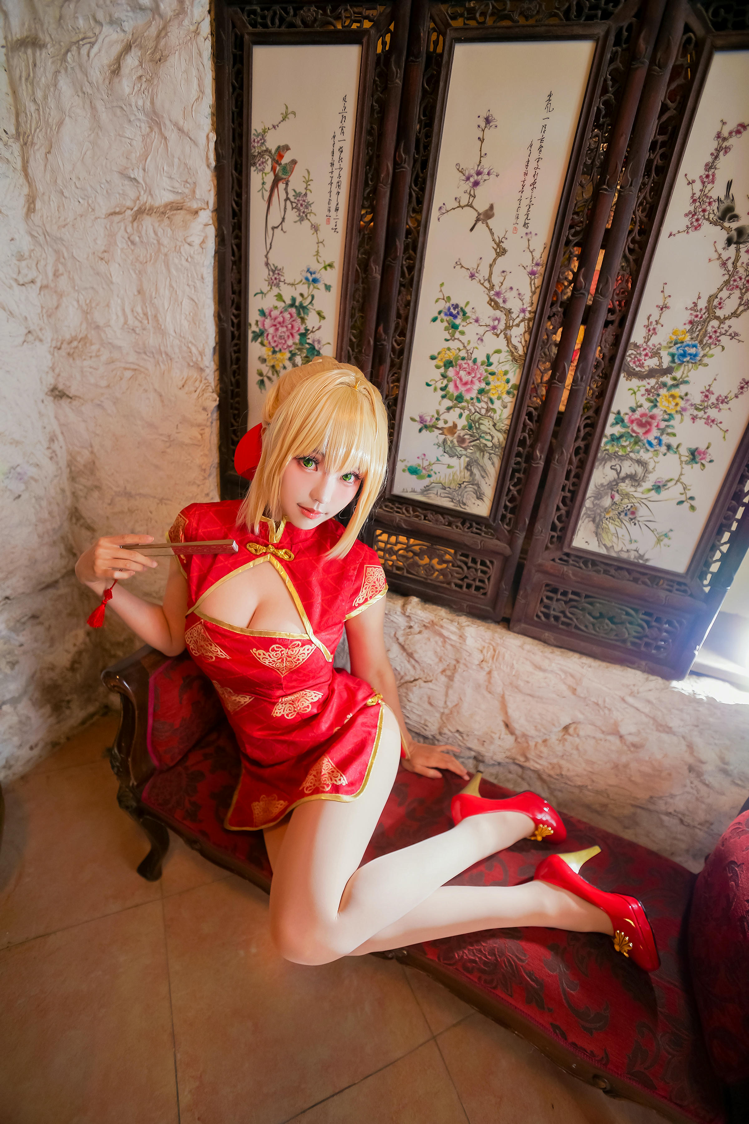 ElyEE子 NO.061 saber-红旗袍 [21P 128.81 MB]_第1集