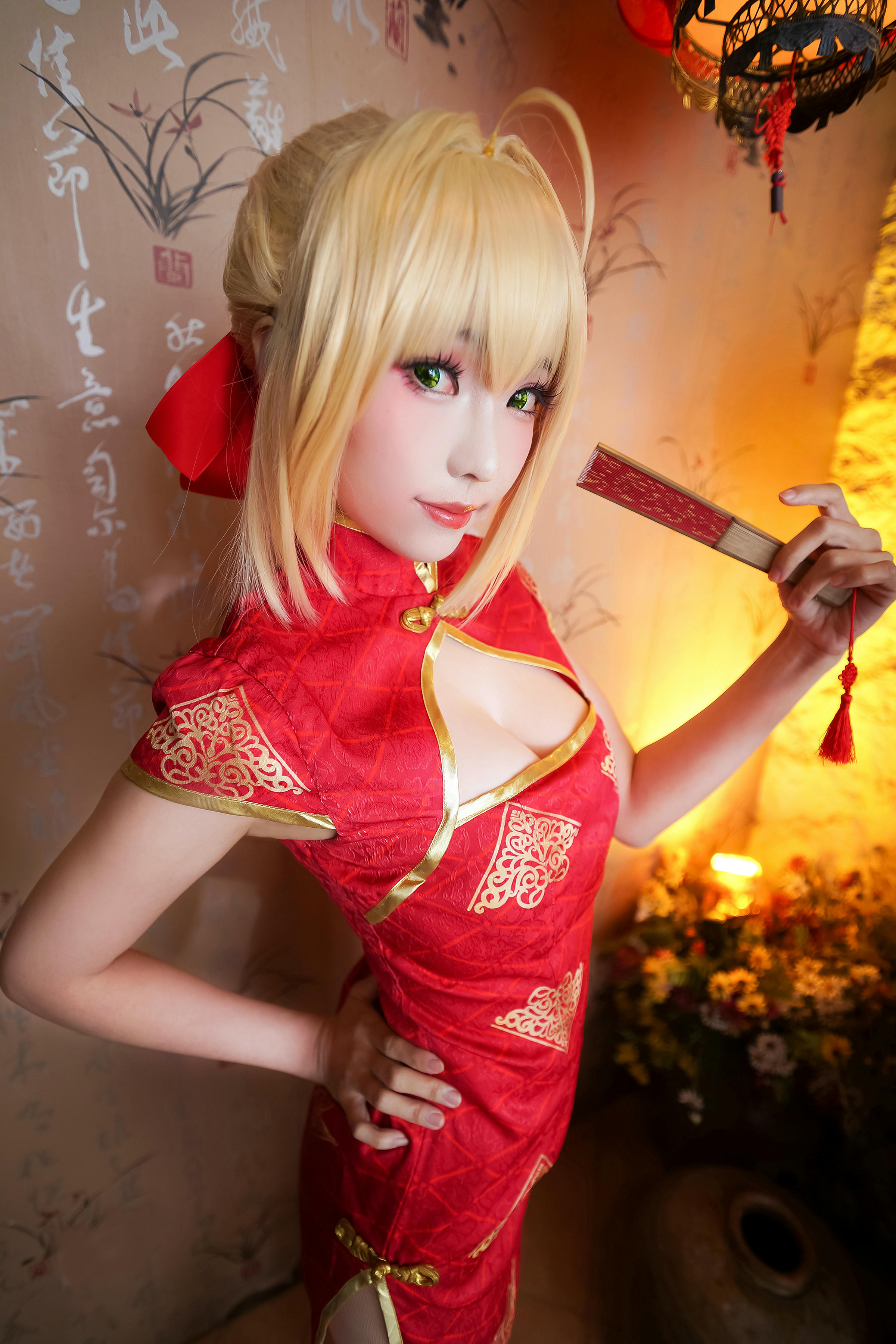 ElyEE子 NO.061 saber-红旗袍 [21P 128.81 MB]_第1集