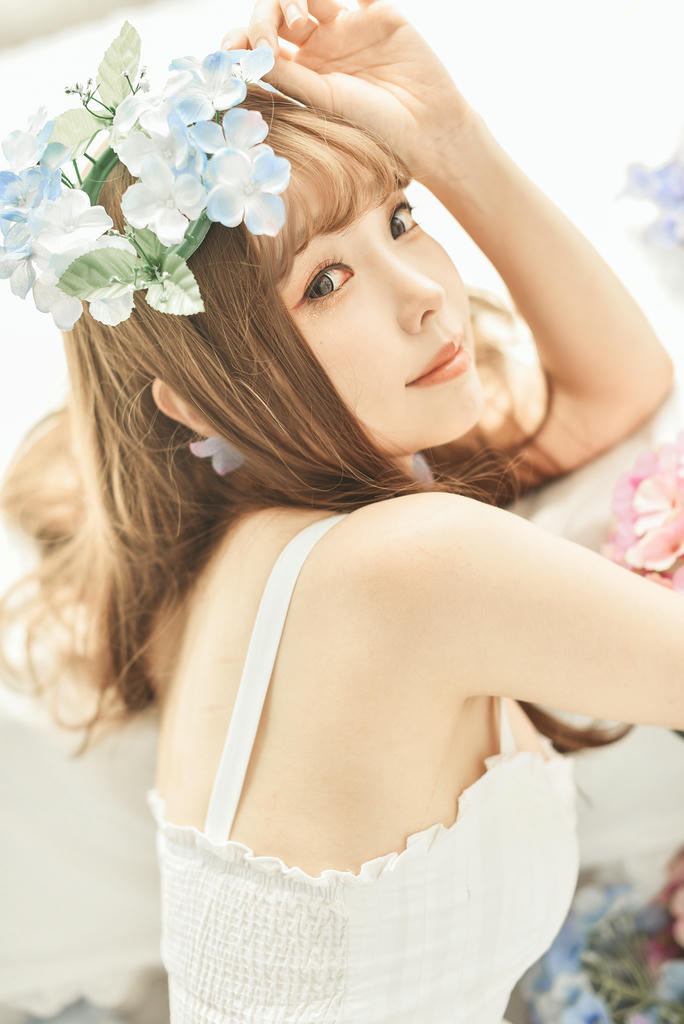ElyEE子 NO.076 White Dress [22P-27MB]_第2集
