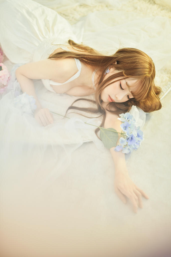 ElyEE子 NO.076 White Dress [22P-27MB]_第1集