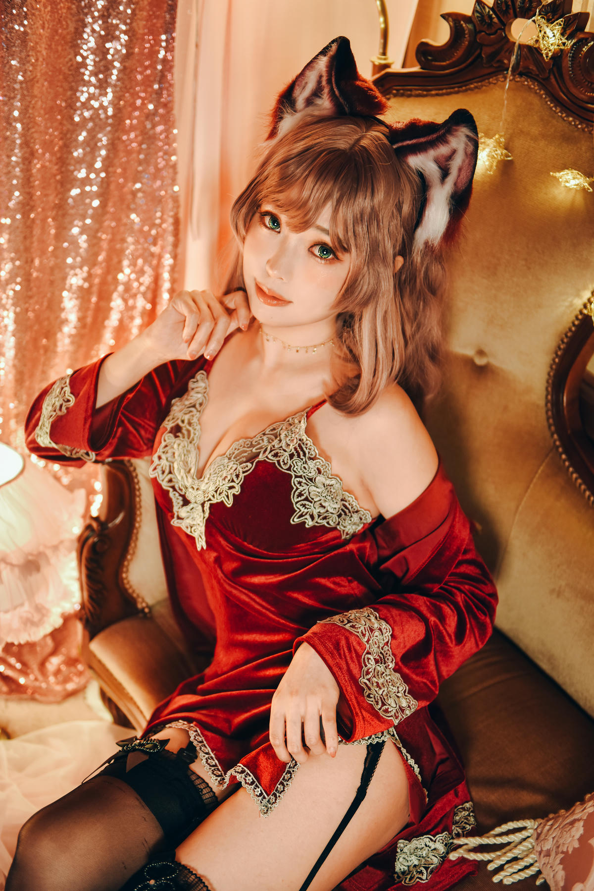 ElyEE子 NO.077 Sleepy Velvet Red [52P-258MB]_第1集
