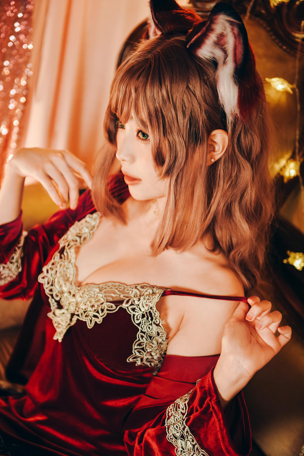 ElyEE子 NO.077 Sleepy Velvet Red [52P-258MB]_第1集