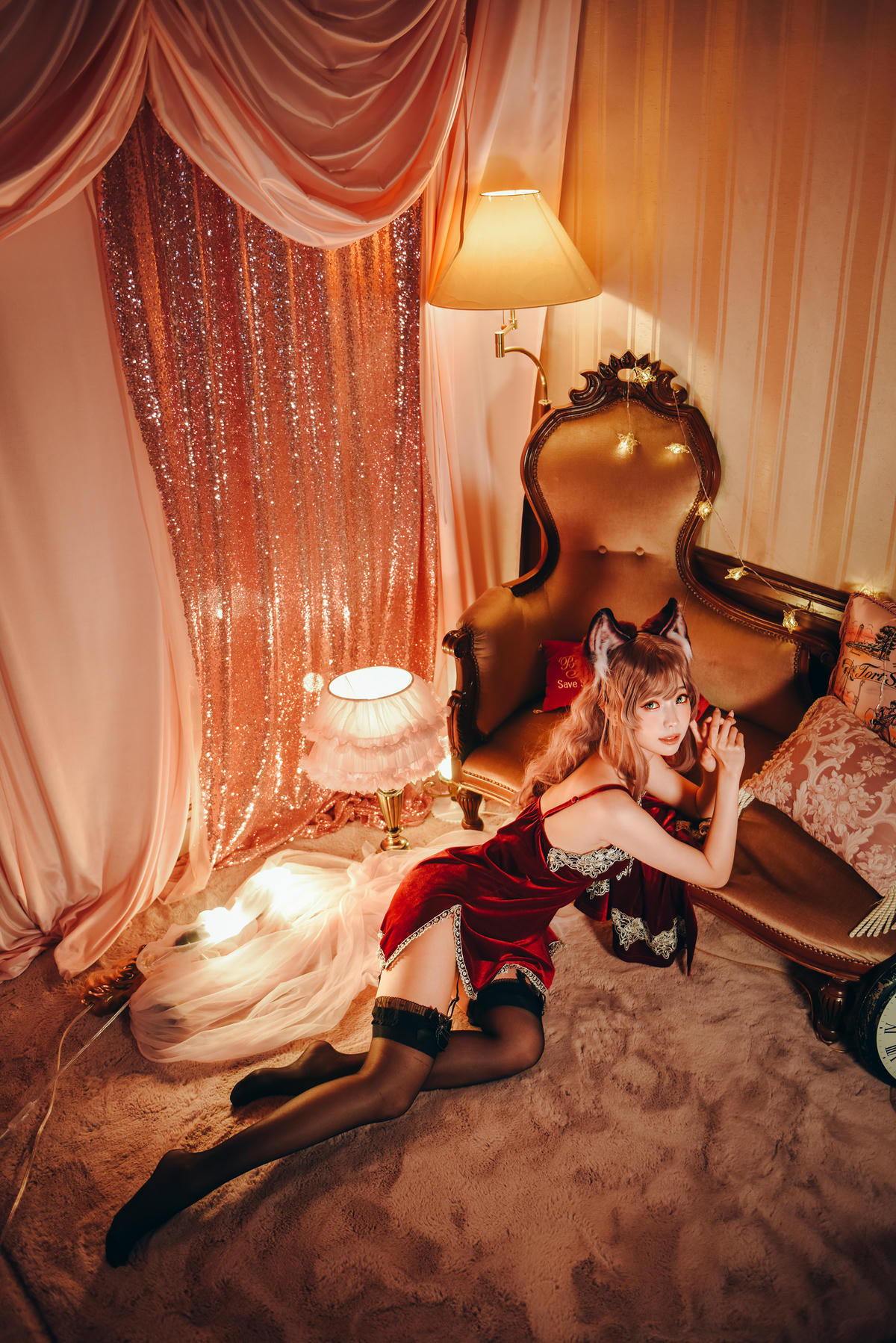 ElyEE子 NO.077 Sleepy Velvet Red [52P-258MB]_第2集