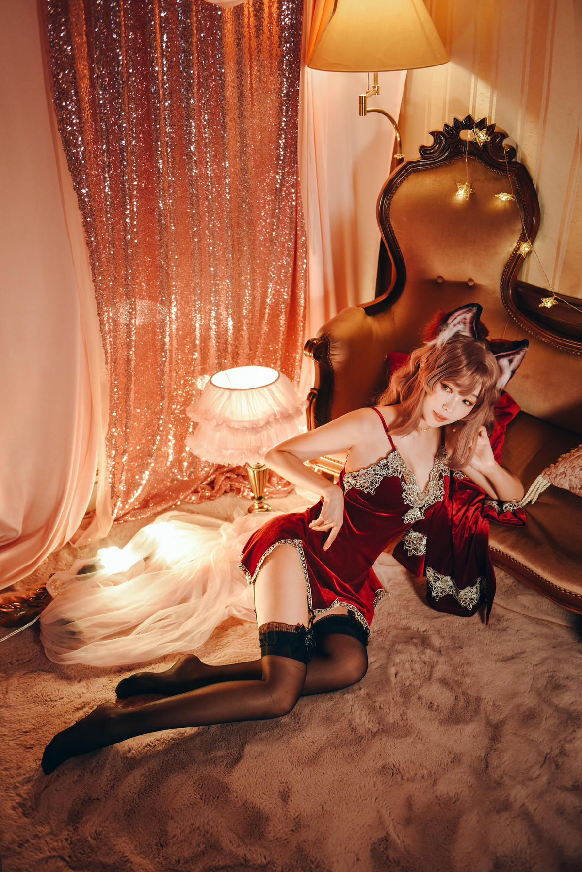 ElyEE子 NO.077 Sleepy Velvet Red [52P-258MB]_第2集