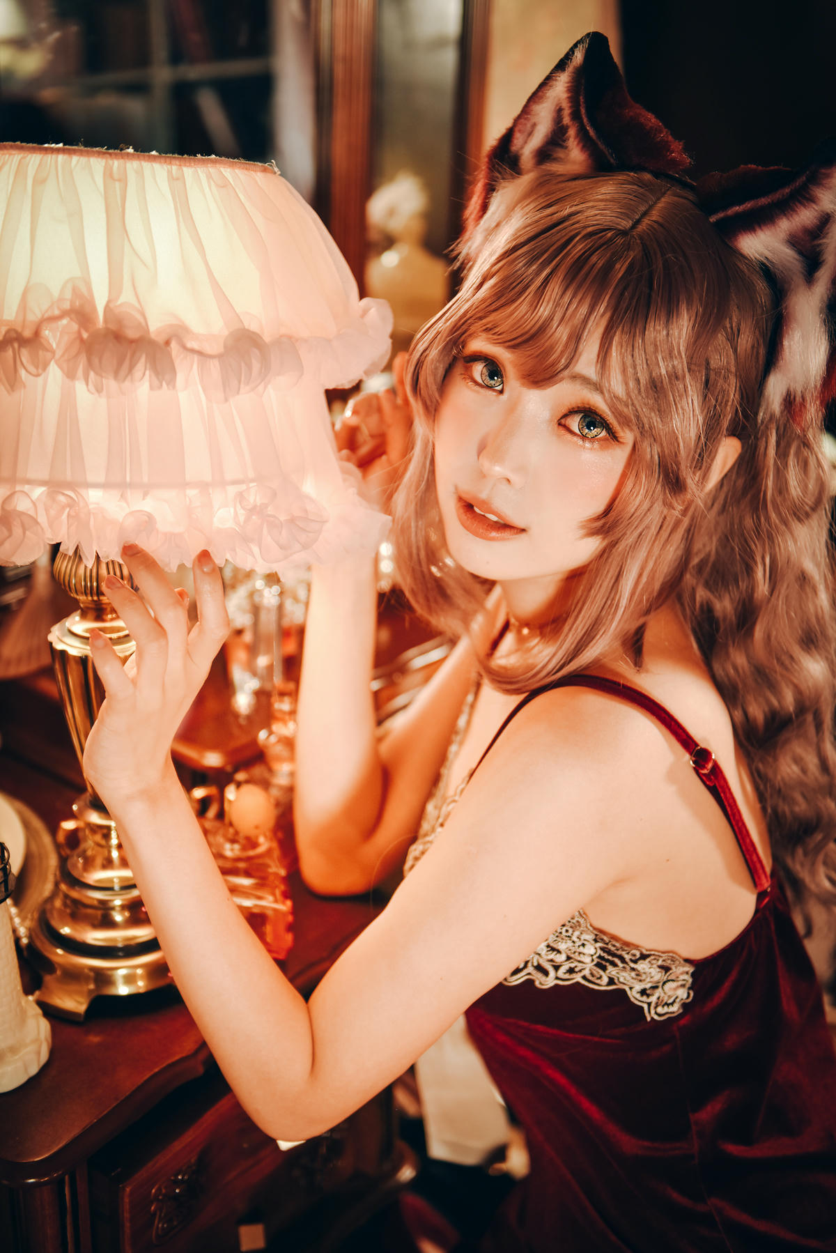 ElyEE子 NO.077 Sleepy Velvet Red [52P-258MB]_第3集