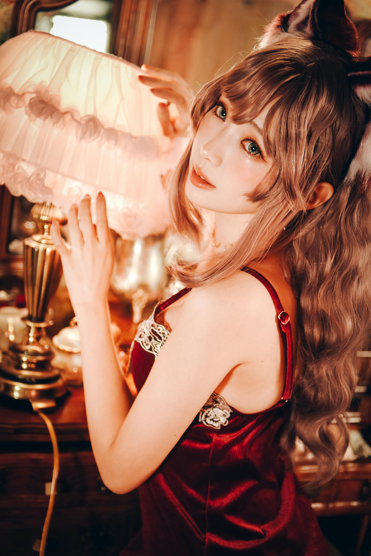 ElyEE子 NO.077 Sleepy Velvet Red [52P-258MB]_第3集