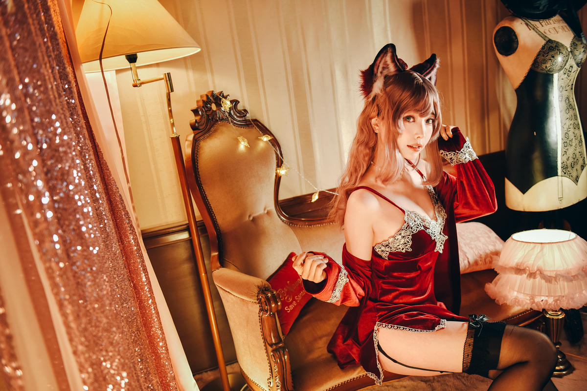 ElyEE子 NO.077 Sleepy Velvet Red [52P-258MB]_第1集