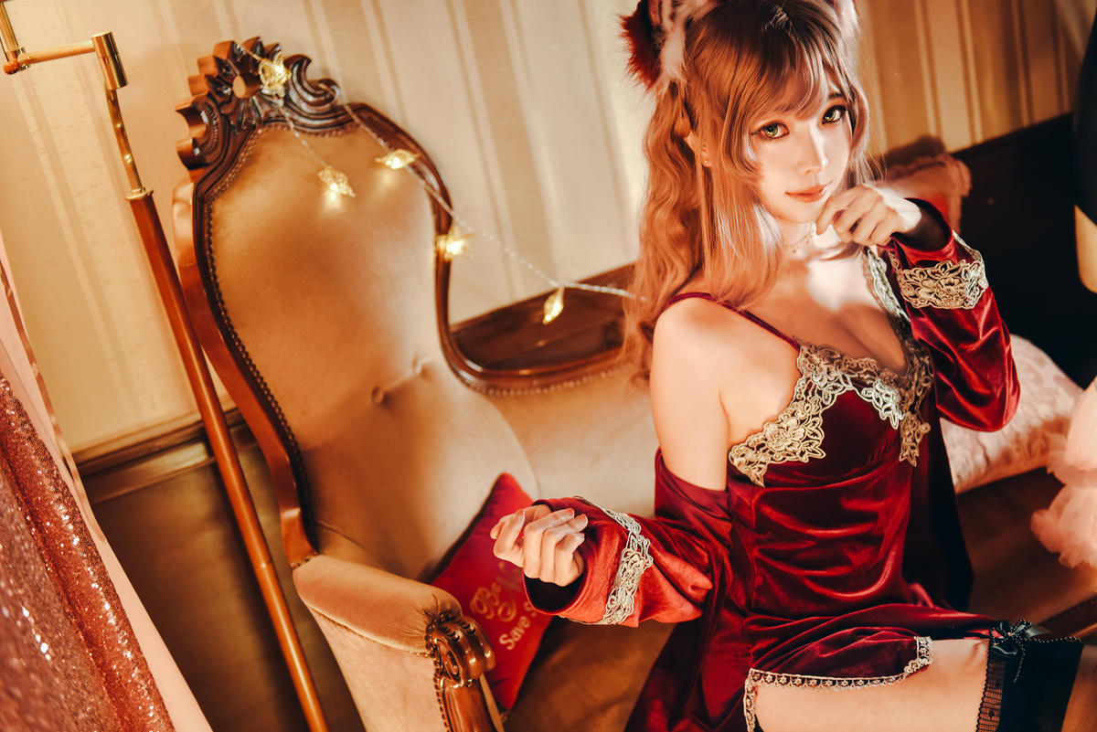 ElyEE子 NO.077 Sleepy Velvet Red [52P-258MB]_第1集