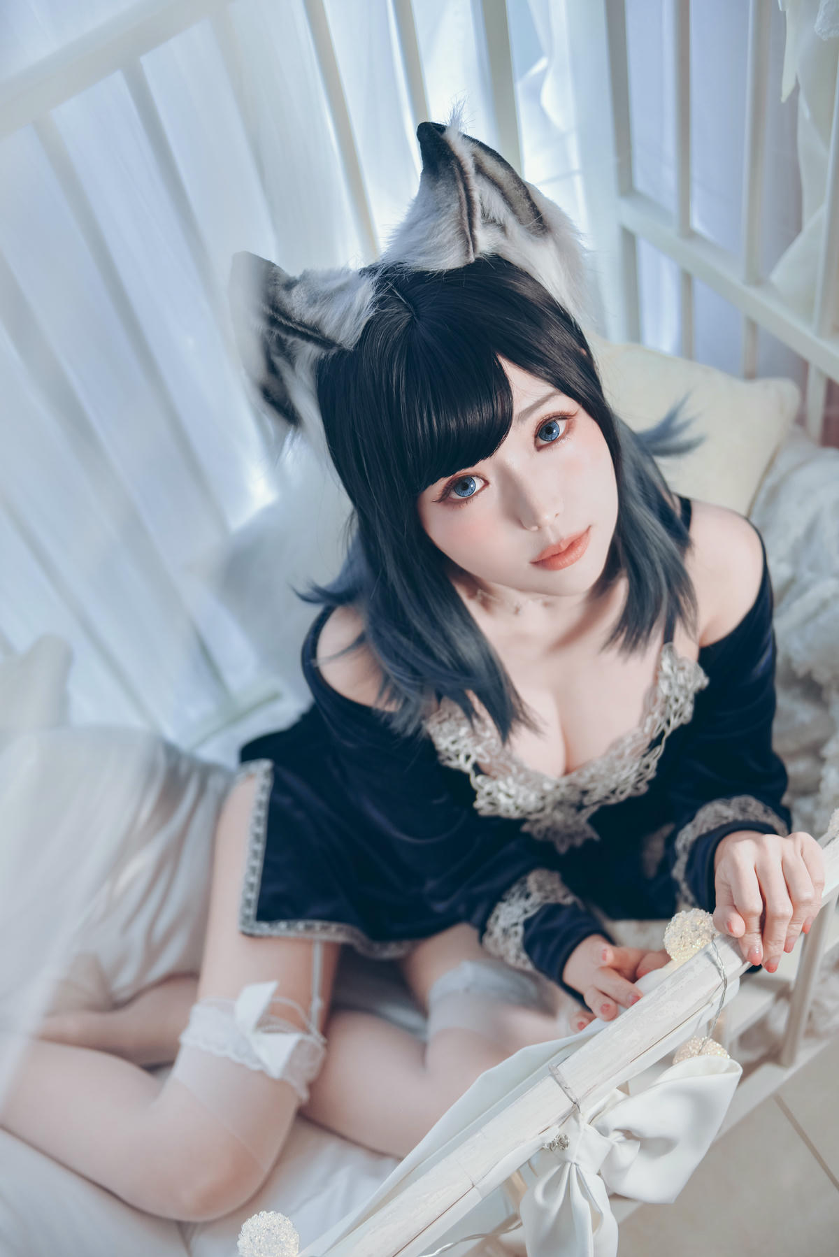 ElyEE子 NO.078 Sleepy Velvet Blue [57P-141MB]_第1集