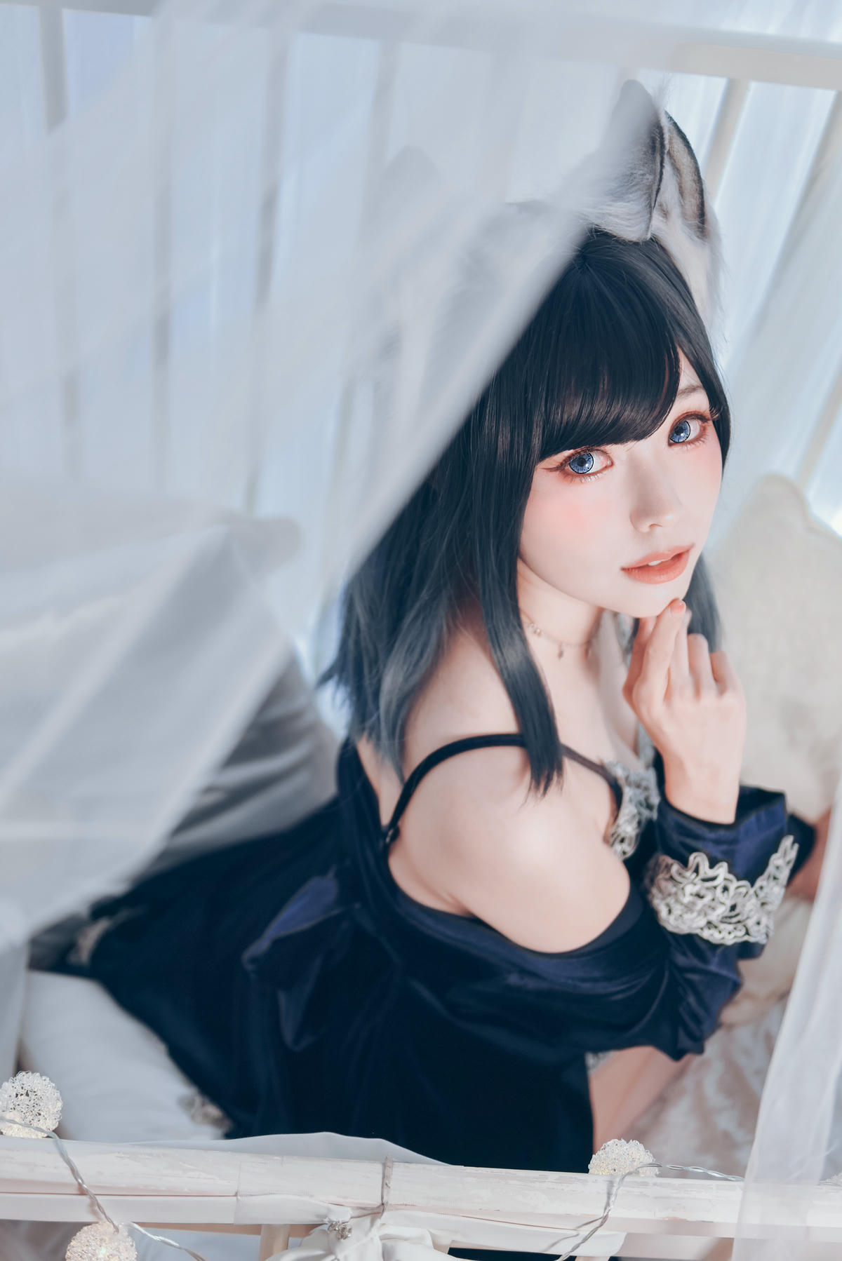 ElyEE子 NO.078 Sleepy Velvet Blue [57P-141MB]_第1集