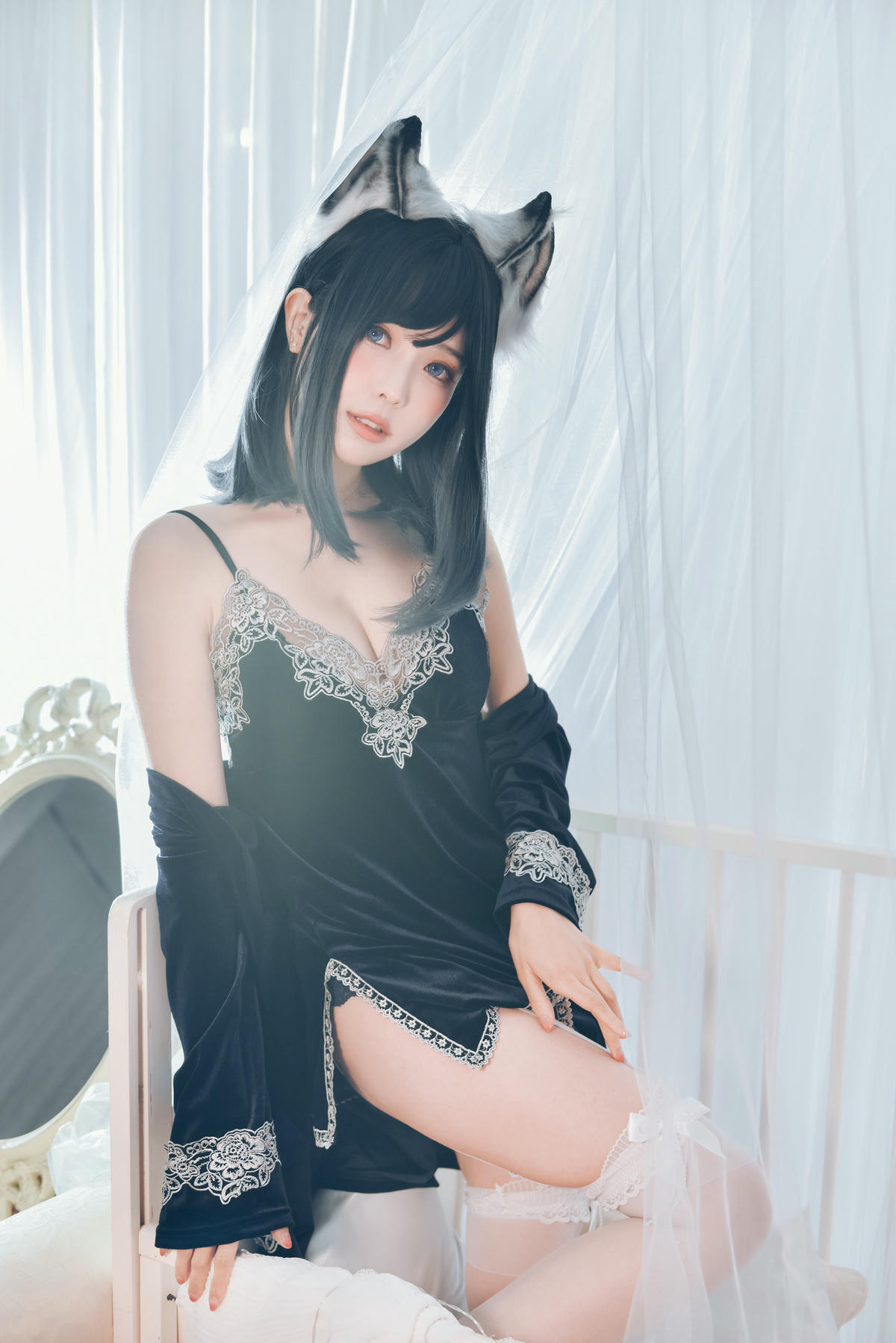 ElyEE子 NO.078 Sleepy Velvet Blue [57P-141MB]_第2集