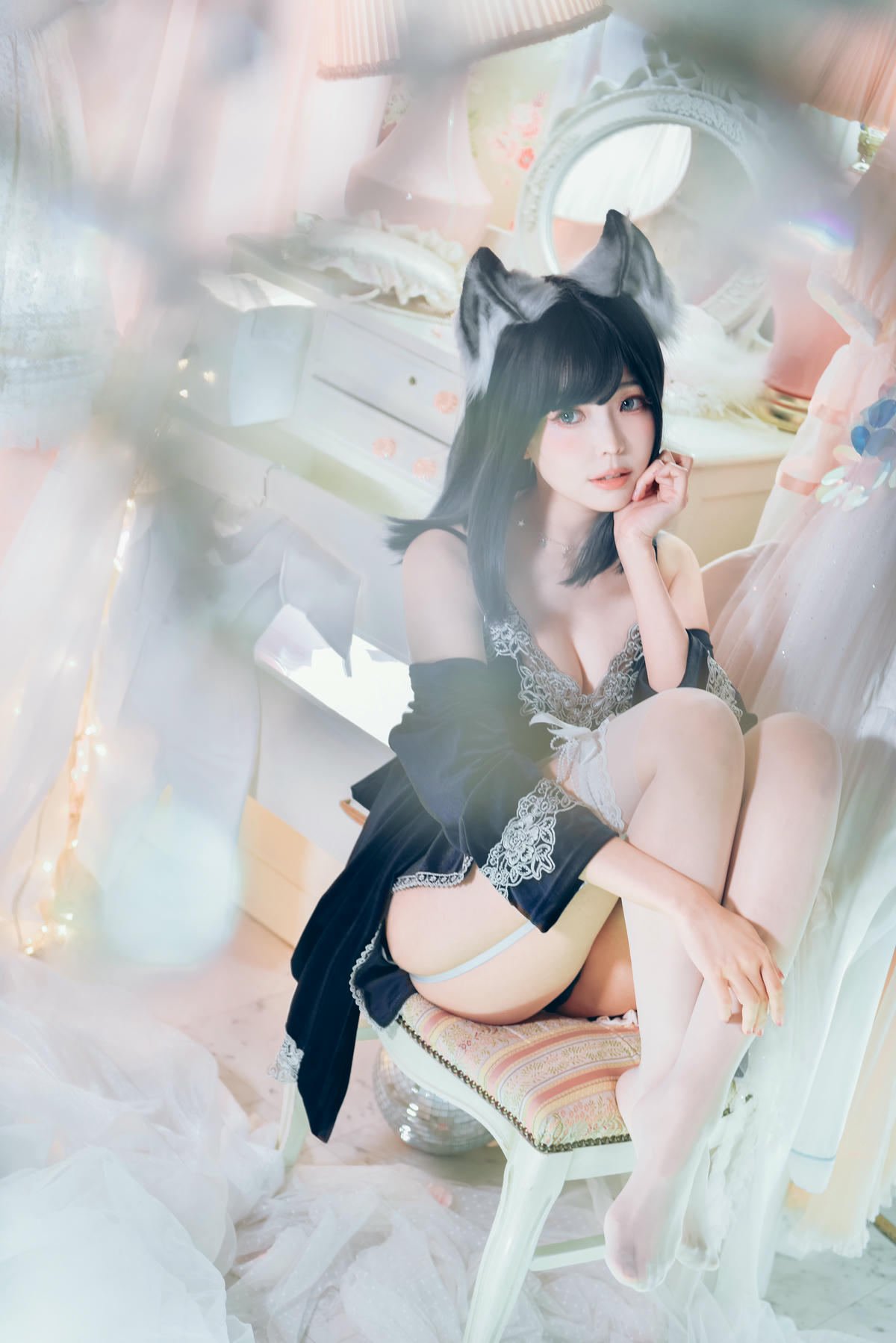 ElyEE子 NO.078 Sleepy Velvet Blue [57P-141MB]_第2集