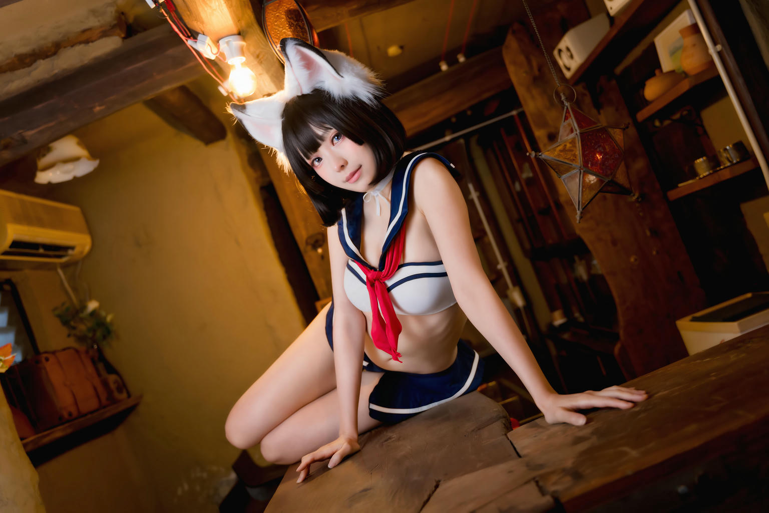 ElyEE子 NO.084 Kemomimi Izakaya 獸耳居酒屋 [31P-59MB]_第1集