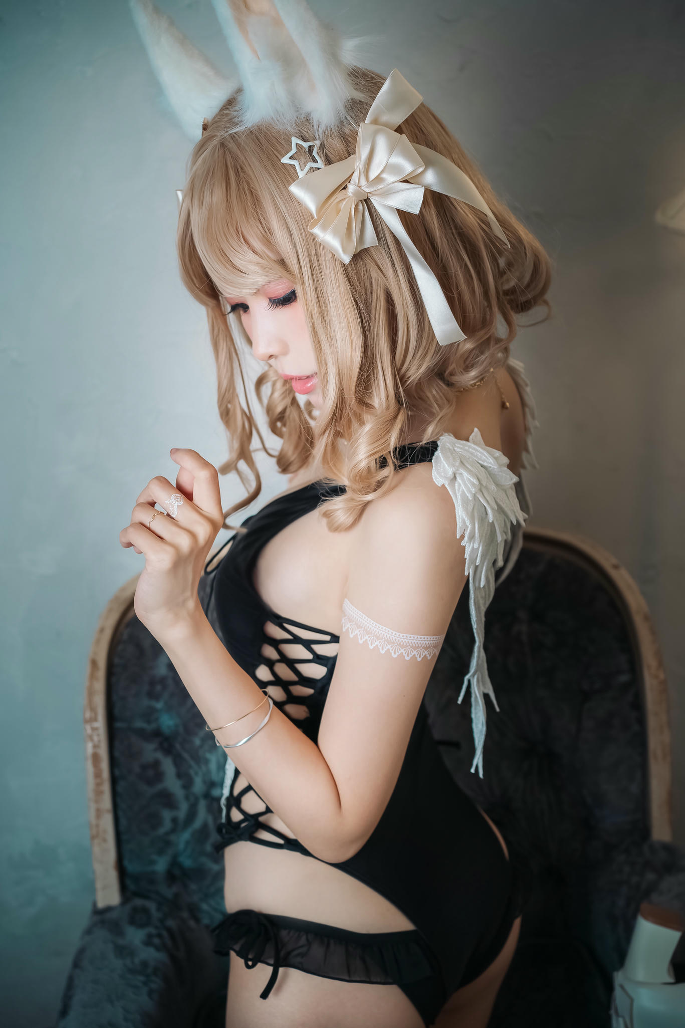 ElyEE子 NO.086 Fluffy Summer black [60P-259MB]_第2集