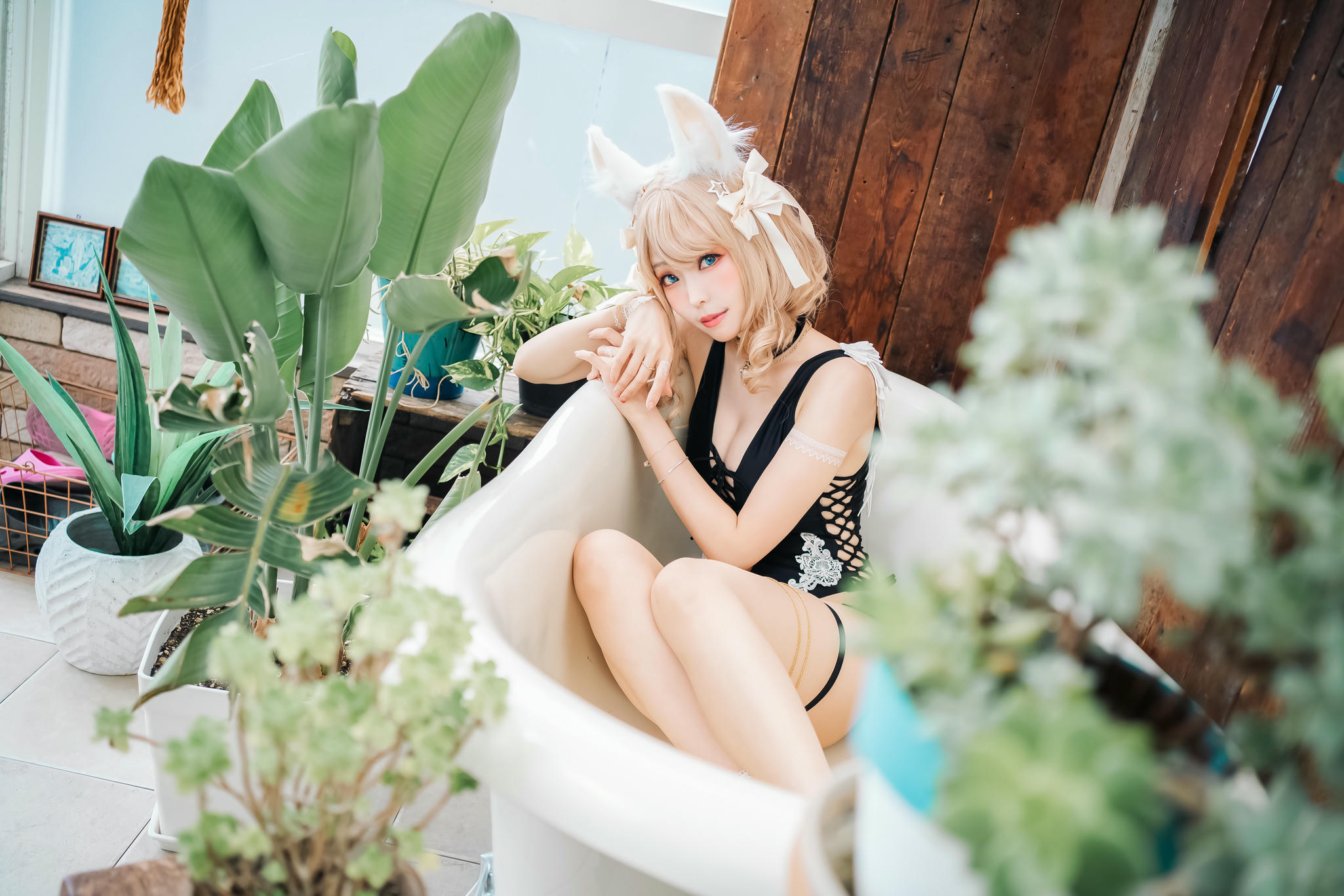 ElyEE子 NO.086 Fluffy Summer black [60P-259MB]_第2集