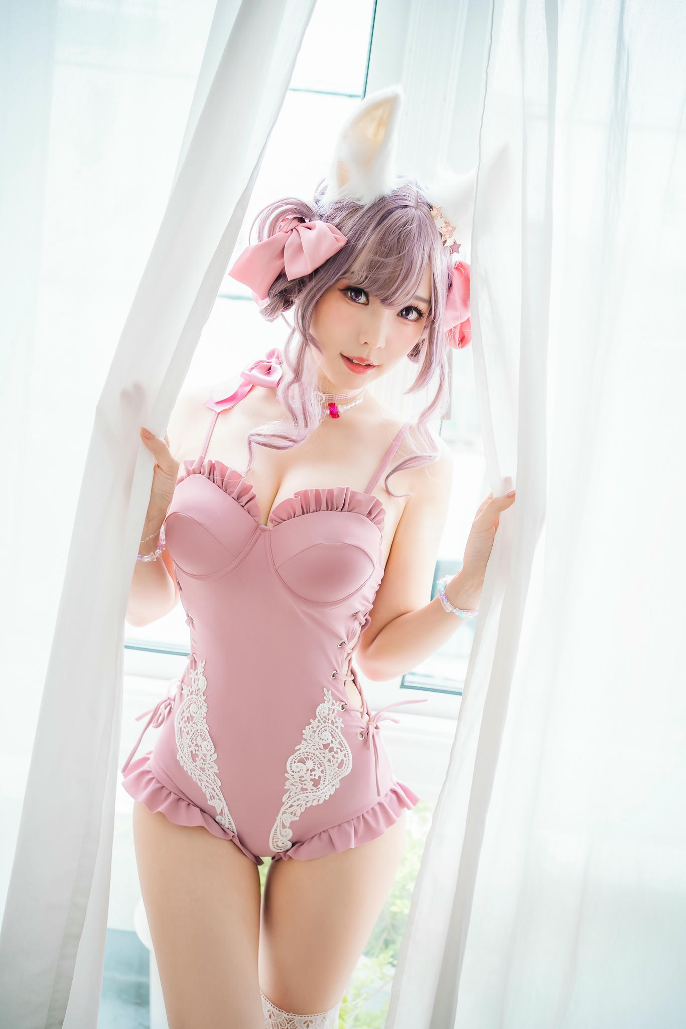 ElyEE子 NO.087 Fluffy Summer pink [54P-214MB]_第1集