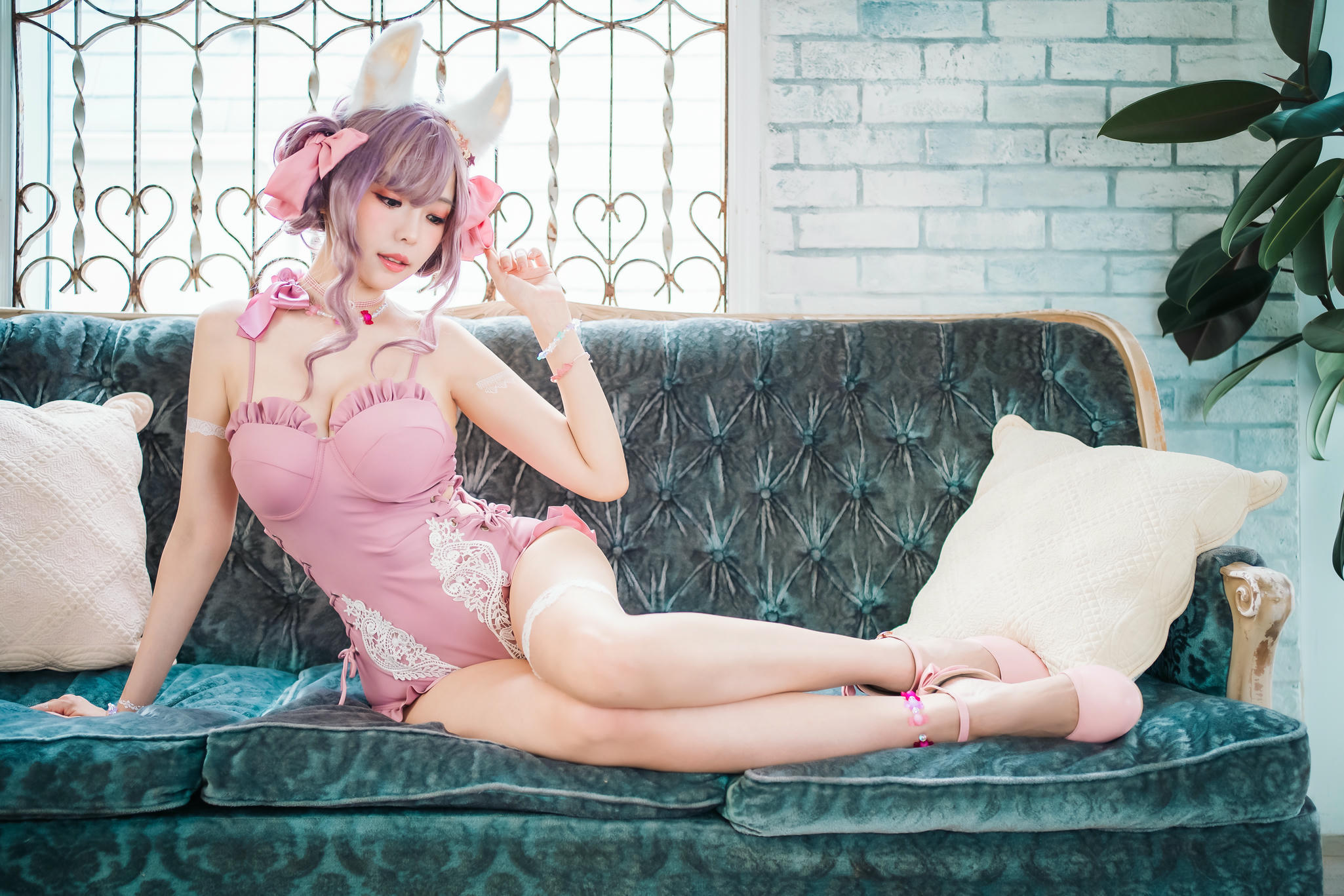 ElyEE子 NO.087 Fluffy Summer pink [54P-214MB]_第2集