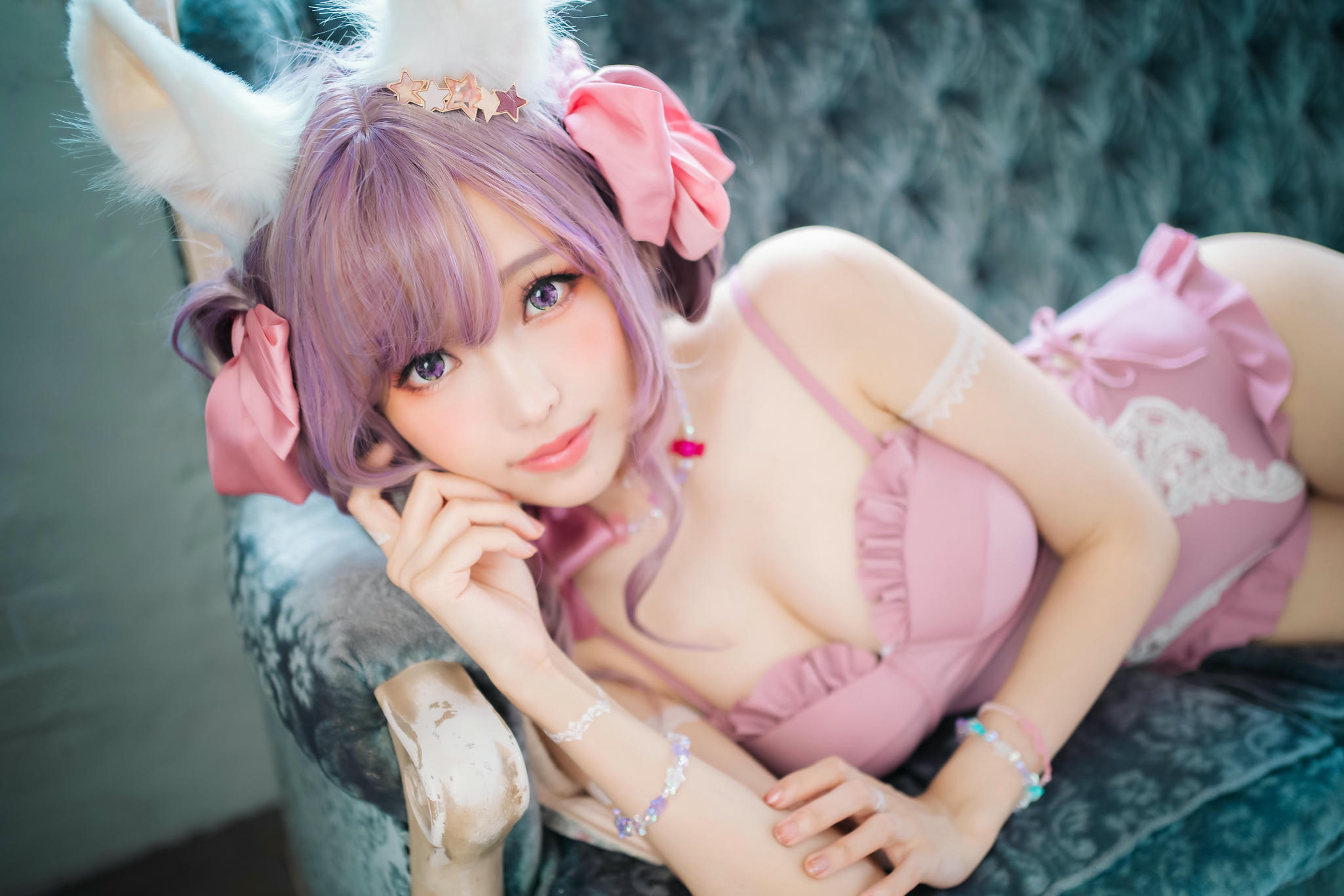 ElyEE子 NO.087 Fluffy Summer pink [54P-214MB]_第2集