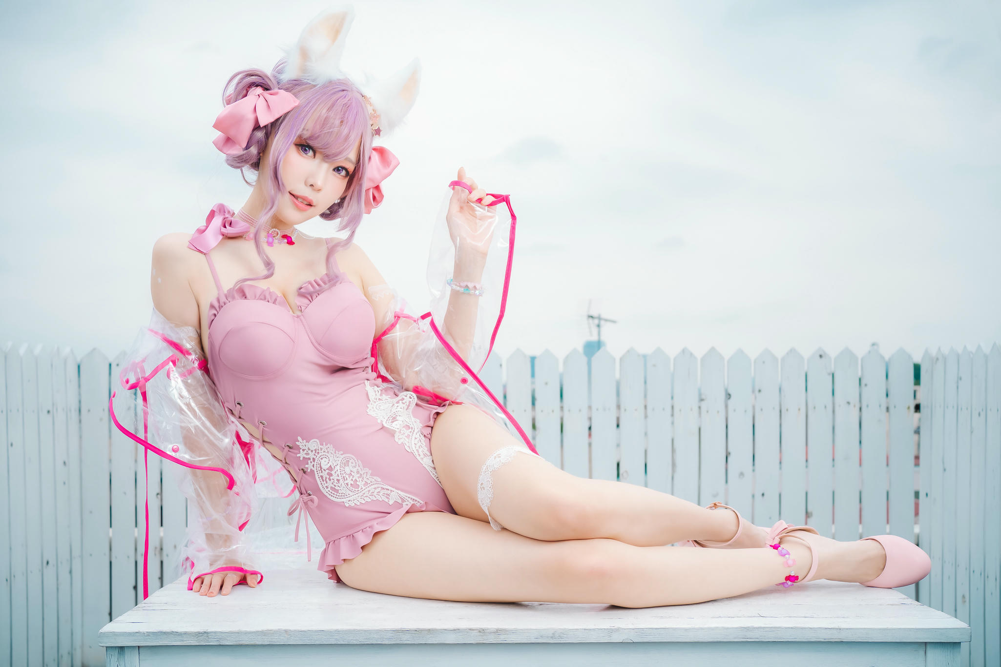 ElyEE子 NO.087 Fluffy Summer pink [54P-214MB]_第2集